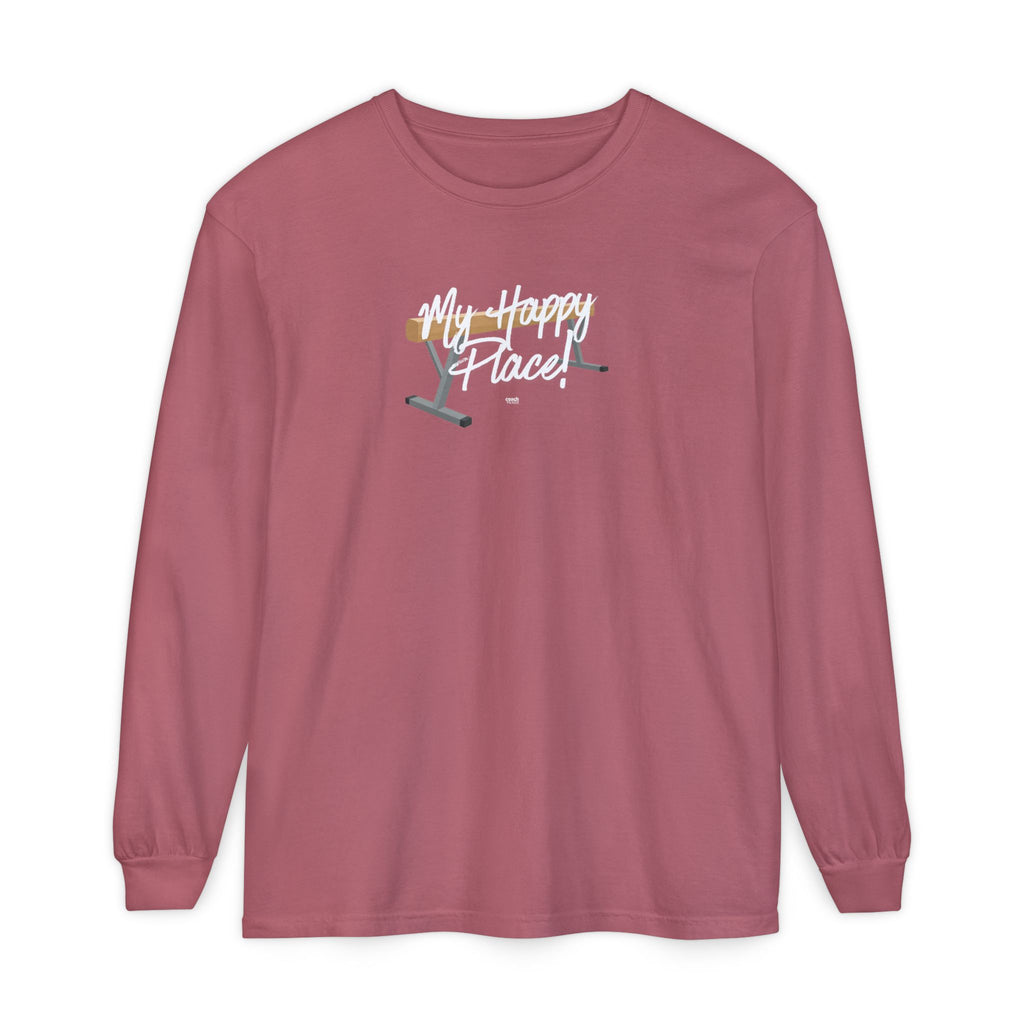 My Happy Place Beam Long Sleeve Shirt (Adult)
