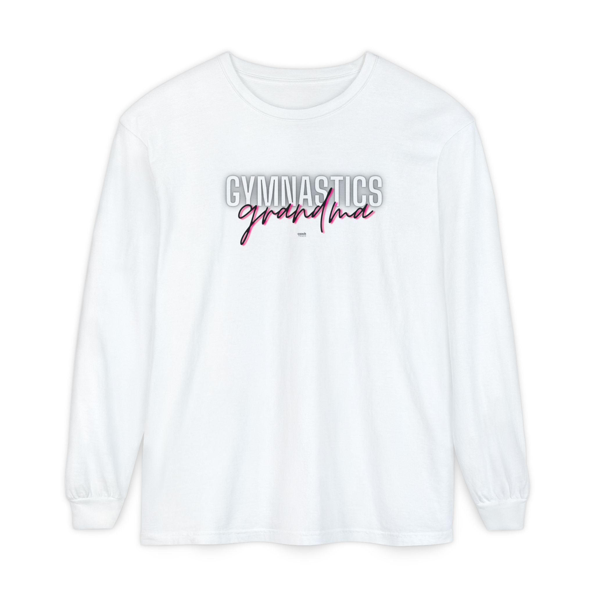 Glow Gym Gma Long Sleeve Shirt - Black/Pink (Adult)