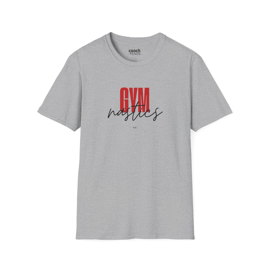 GYMnastics Tshirt - Red (Adult)