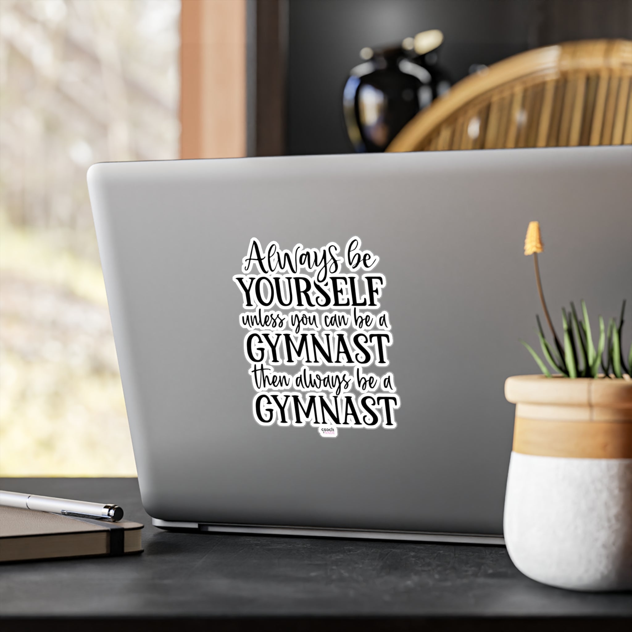 Always Be A Gymnast(Kiss-Cut Vinyl Decals)