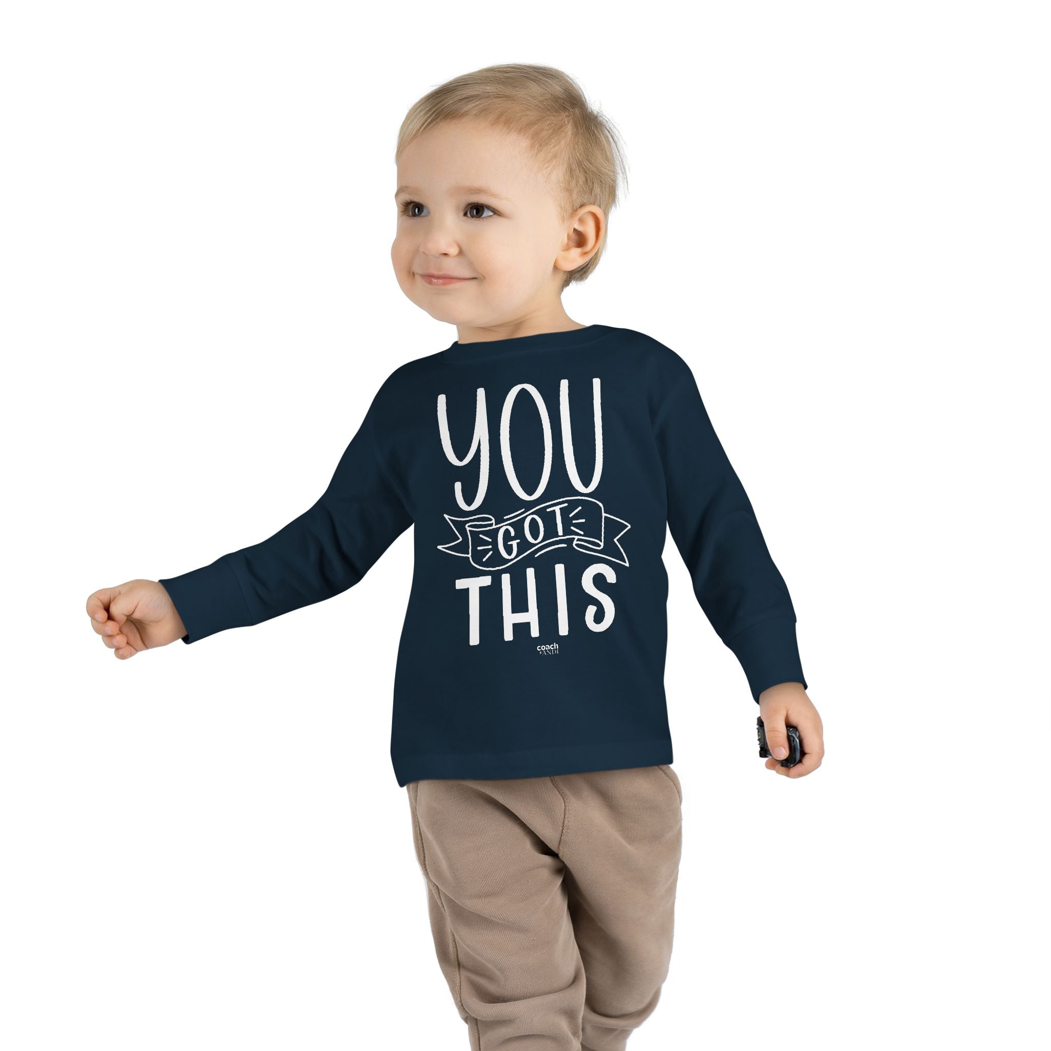 Tiny Supporter (Toddler Long Sleeve Tee)