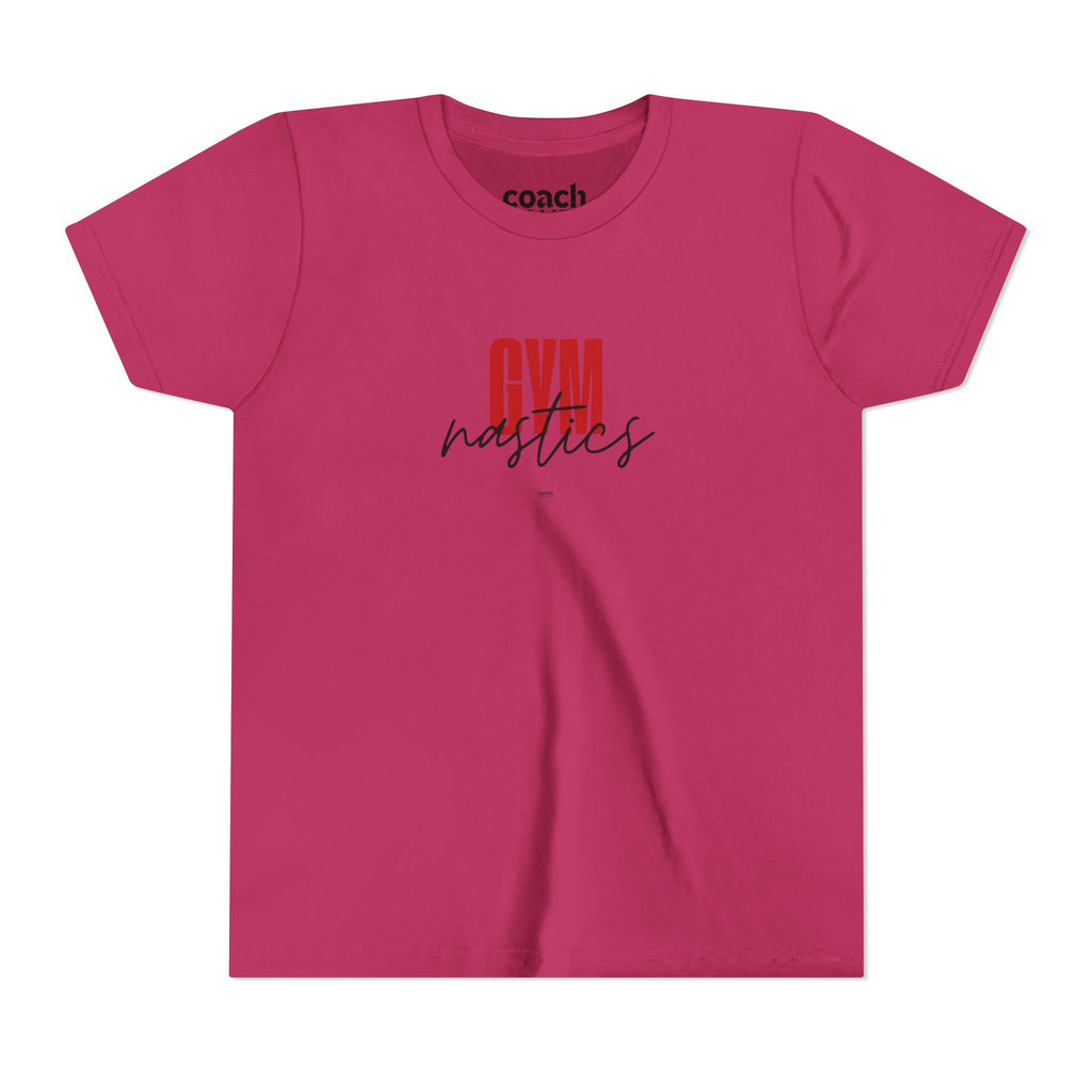 GYMnastics Short Sleeve Tee - Red (Youth)