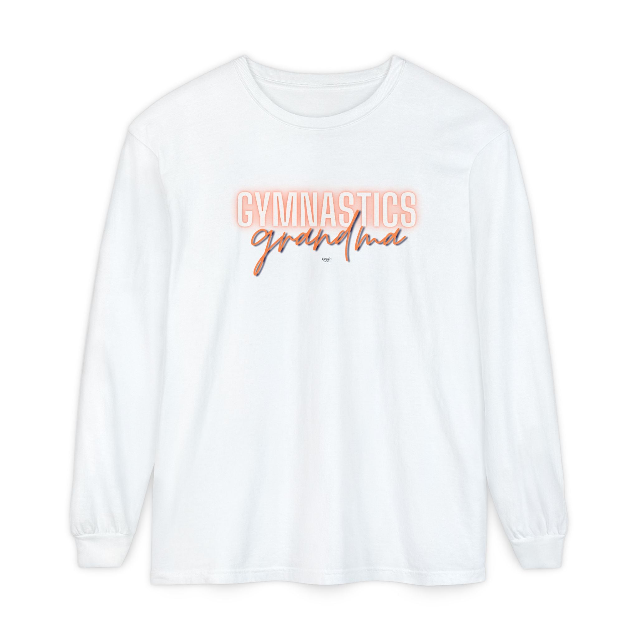 Glow Gym Gma Long Sleeve Shirt - Orange/Blue (Adult)