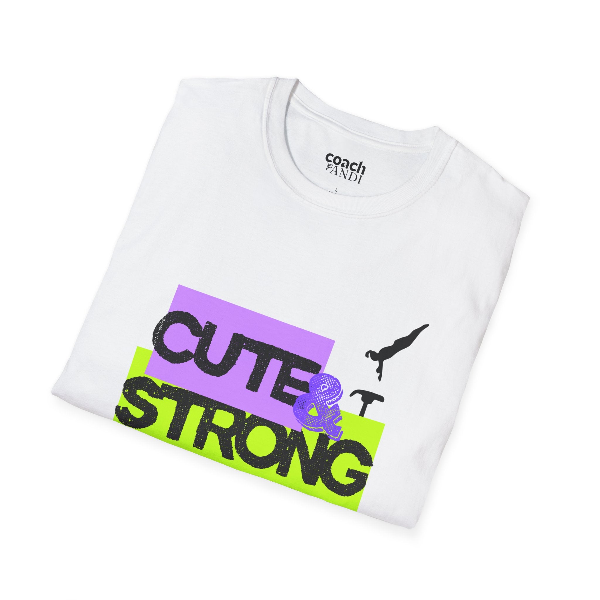 Cut & Strong Tshirt - Lavender/Lime (Adult)