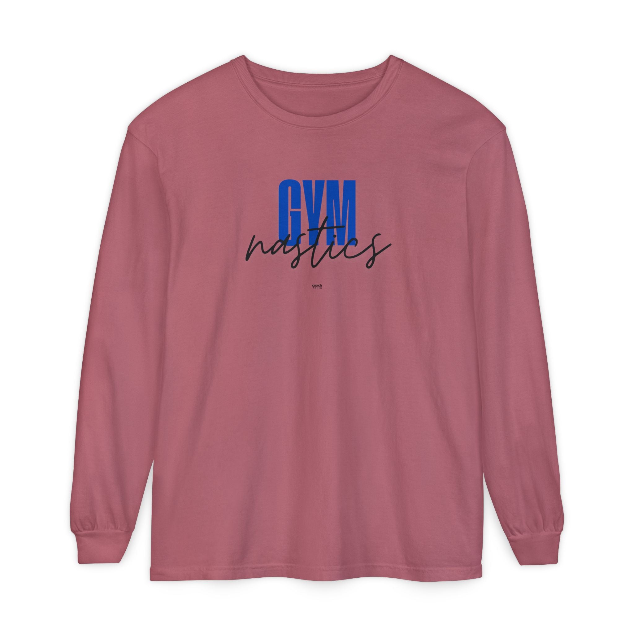 GYMnastics Long Sleeve Shirt - Blue (Adult)