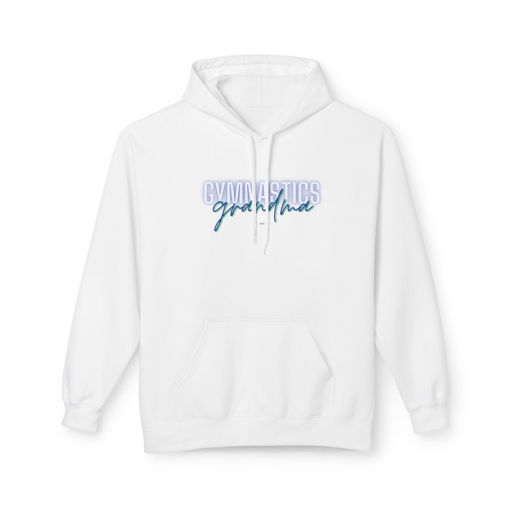 Glow Gym Gma Hoodie- Blue/Green (Adult)