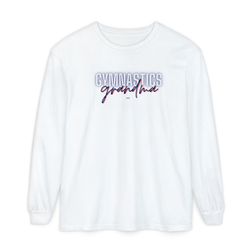 Glow Gym Gma Long Sleeve Shirt - Blue/Red (Adult)