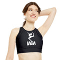 Team IAGA (Adult Size High Neck Crop Bikini Top (AOP)