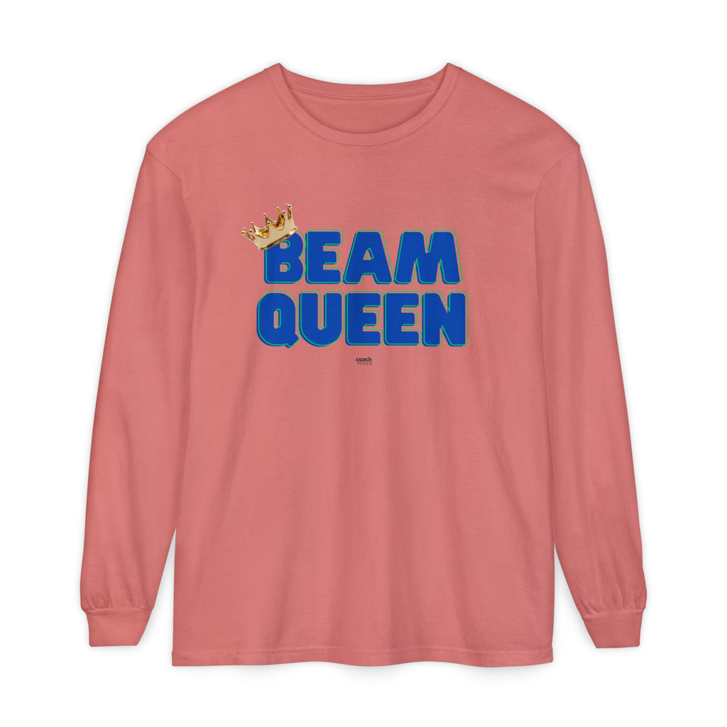 Beam Queen - Blue/Green (Adult Long Sleeve Shirt)
