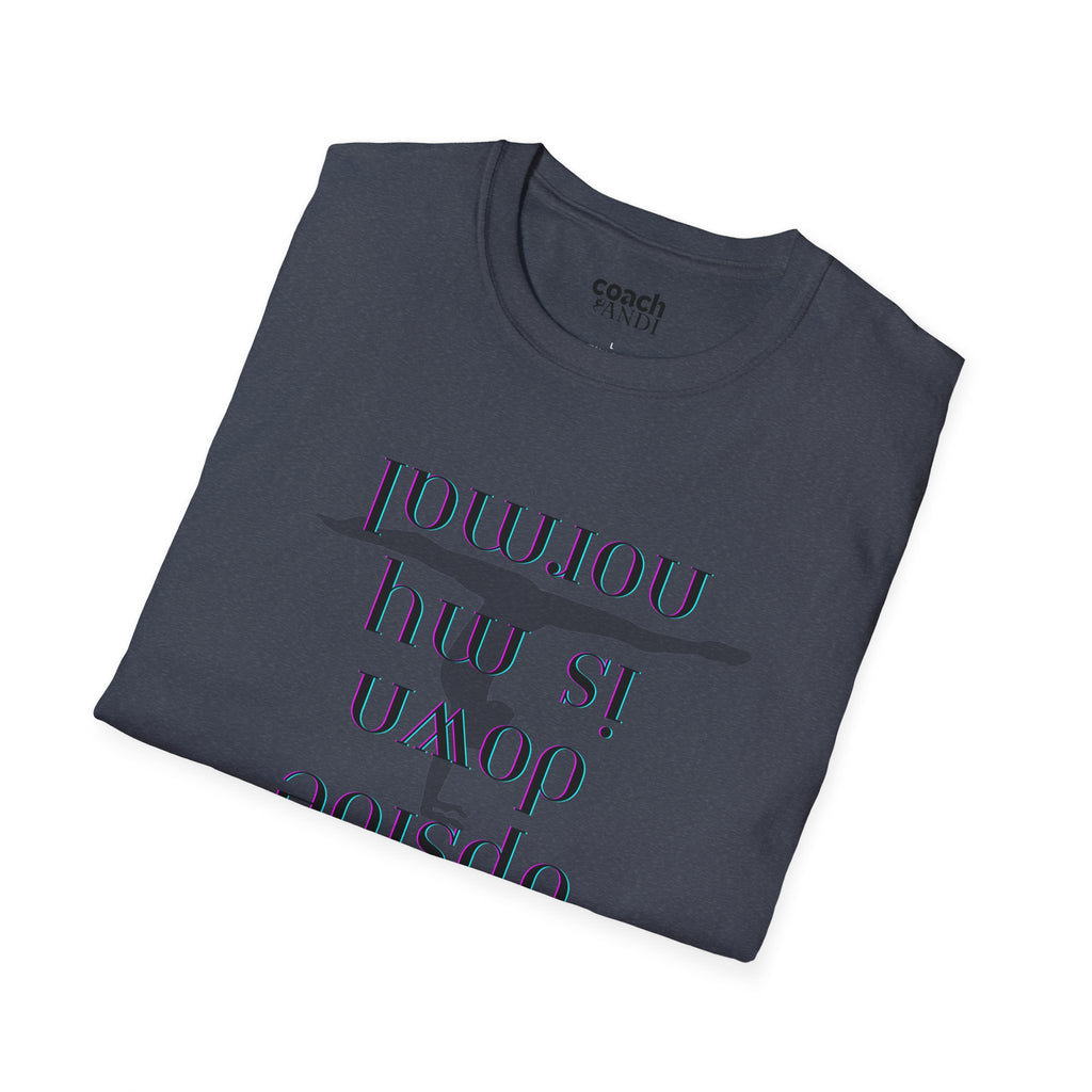 Upside Down T-Shirt — (Adult)