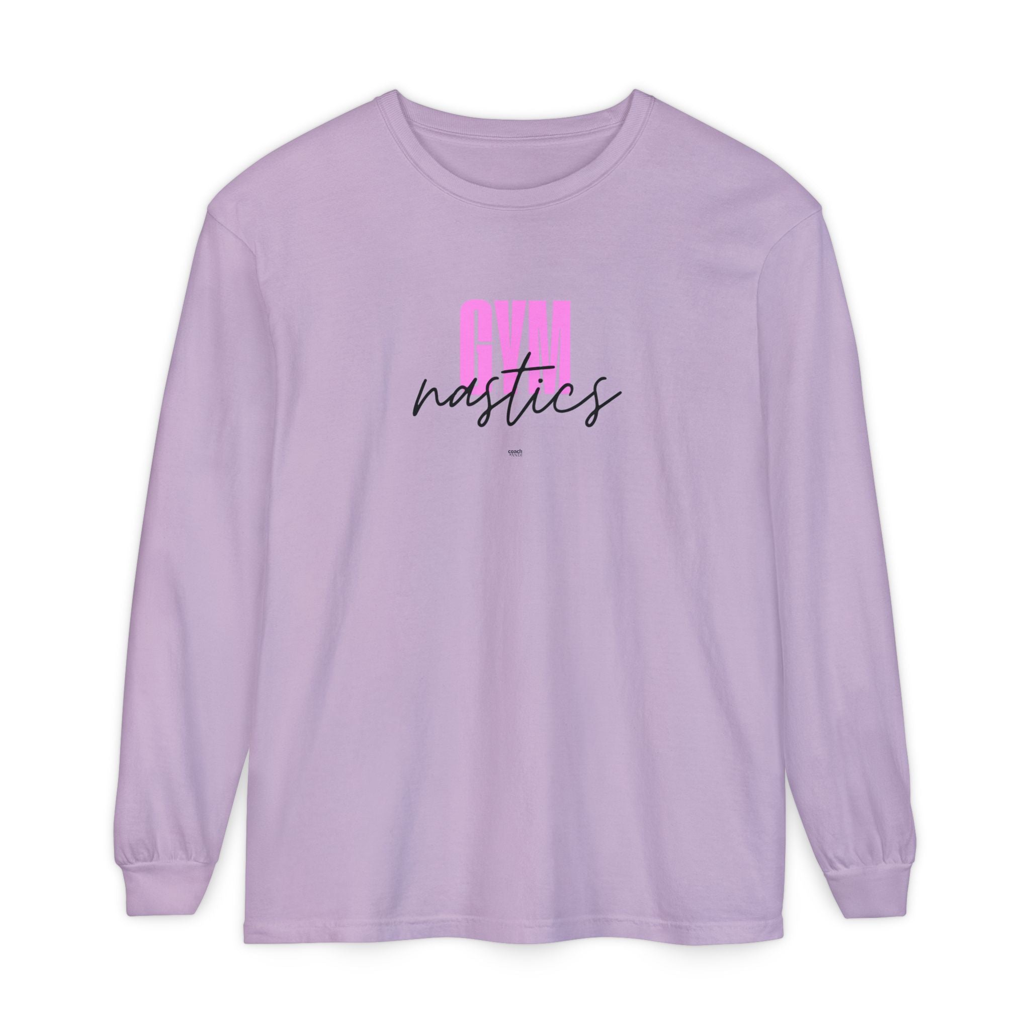 GYMnastics Long Sleeve Shirt - Pink (Adult)
