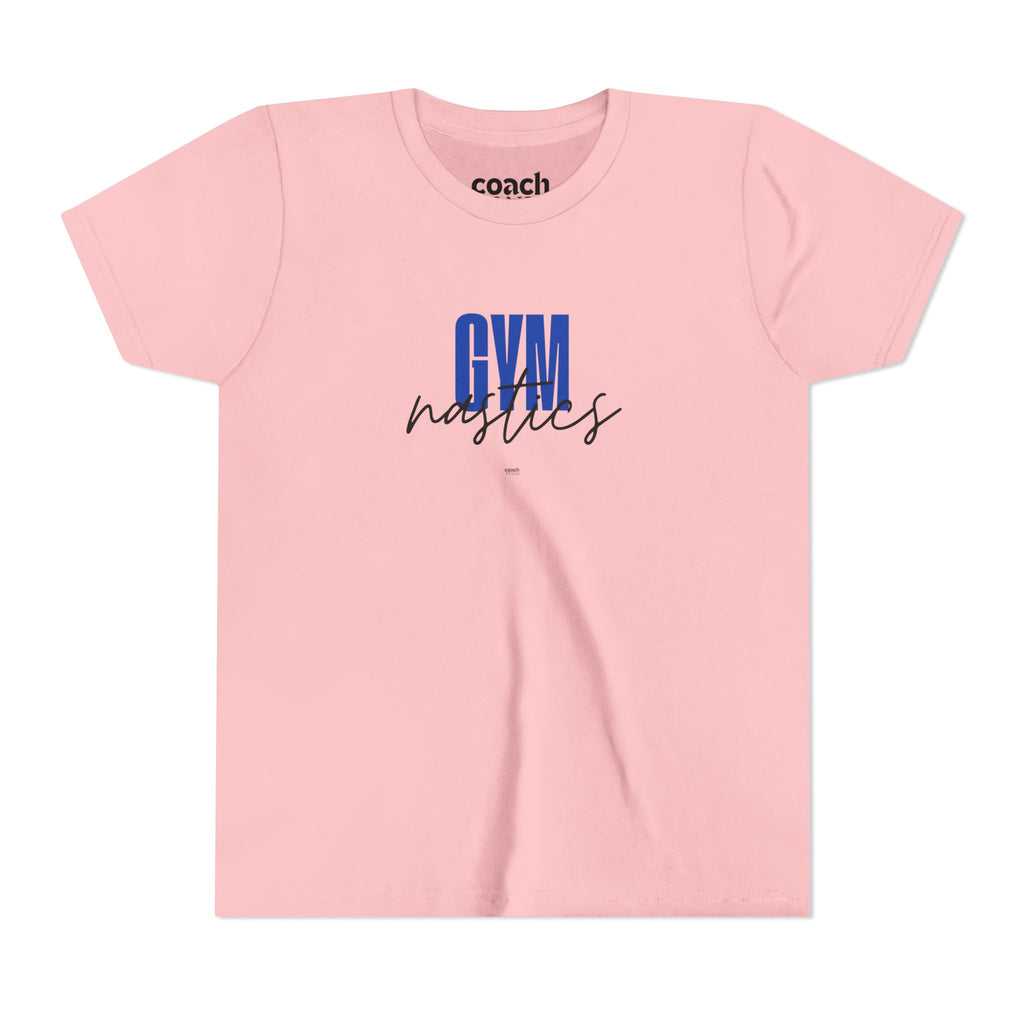 GYMnastics Short Sleeve Tee - Blue (Youth)