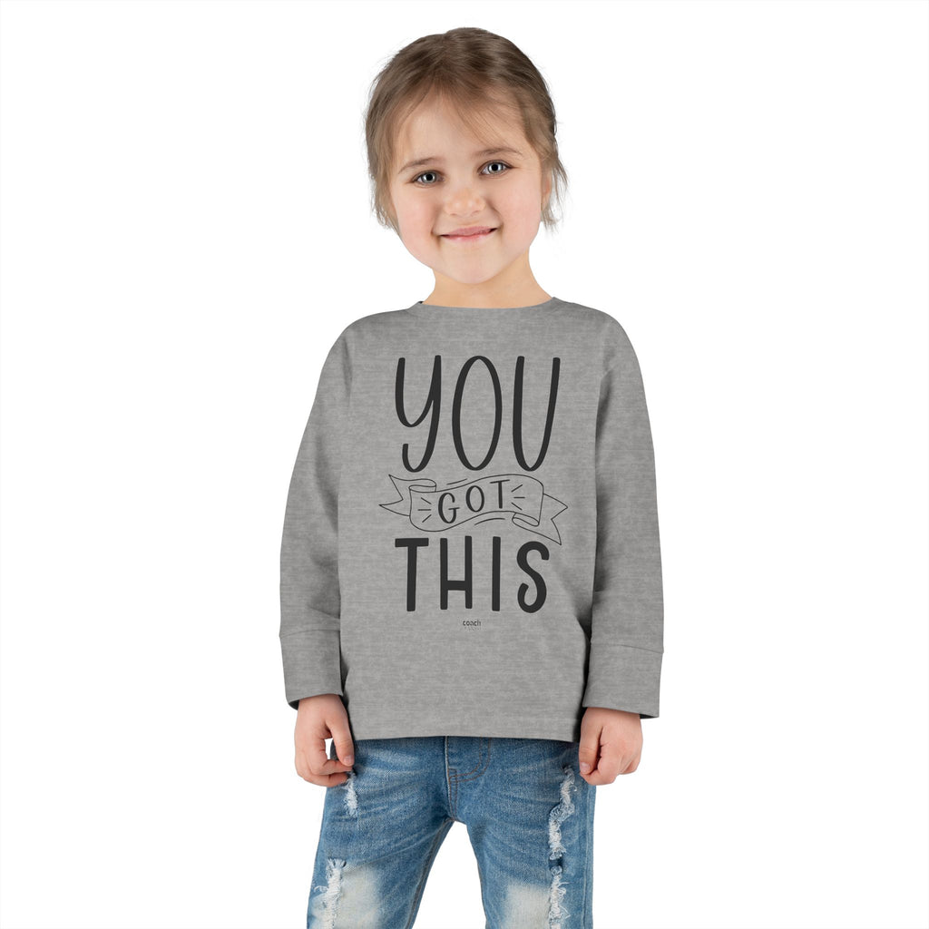 Tiny Supporter (Toddler Long Sleeve Tee)