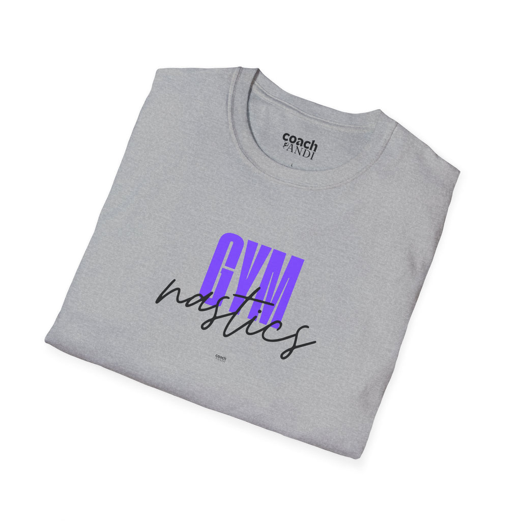 GYMnastics Tshirt - Purple (Adult)