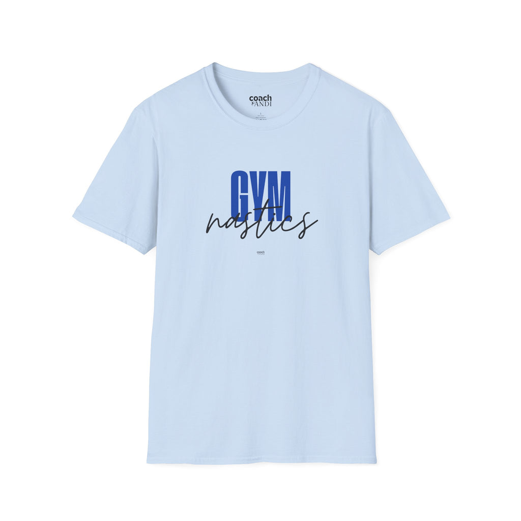 GYMnastics Tshirt - Blue (Adult)