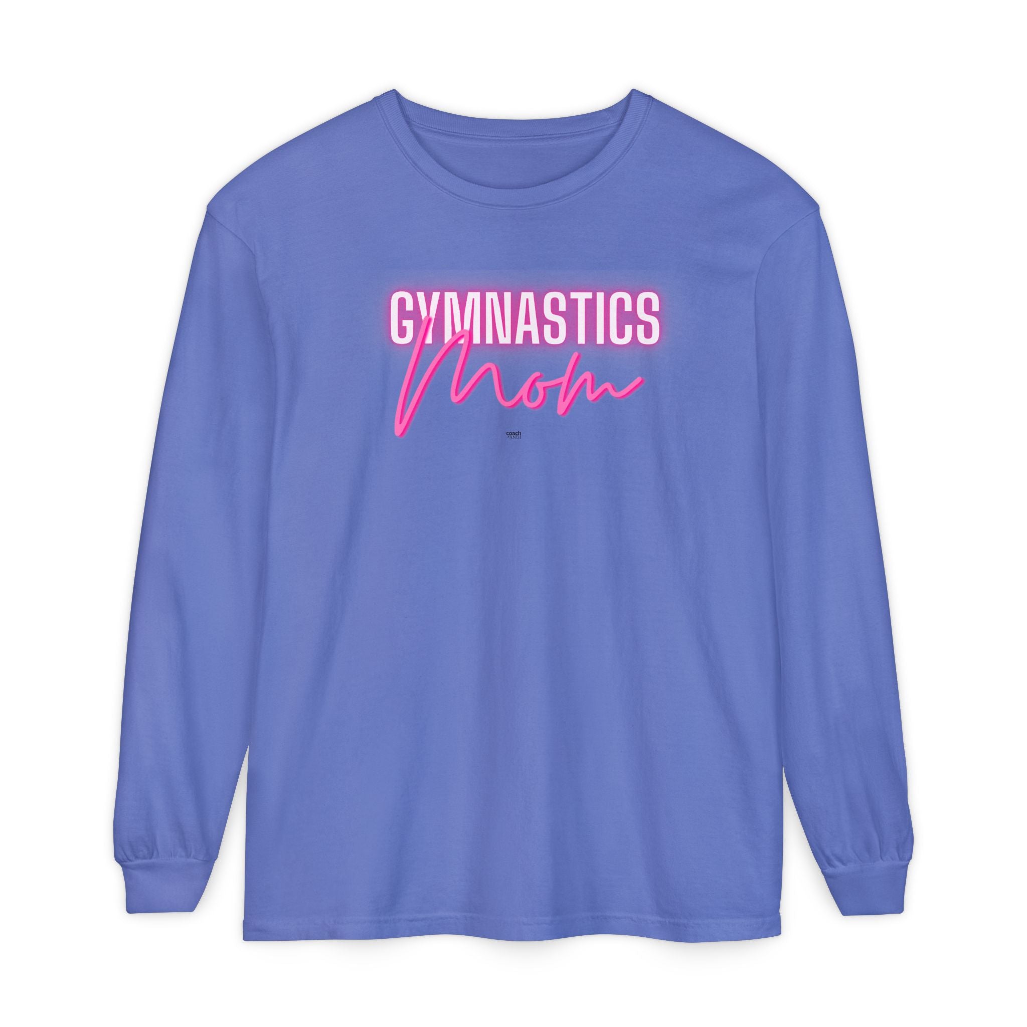 Glow Gym Mom Long Sleeve Shirt - Pink (Adult)