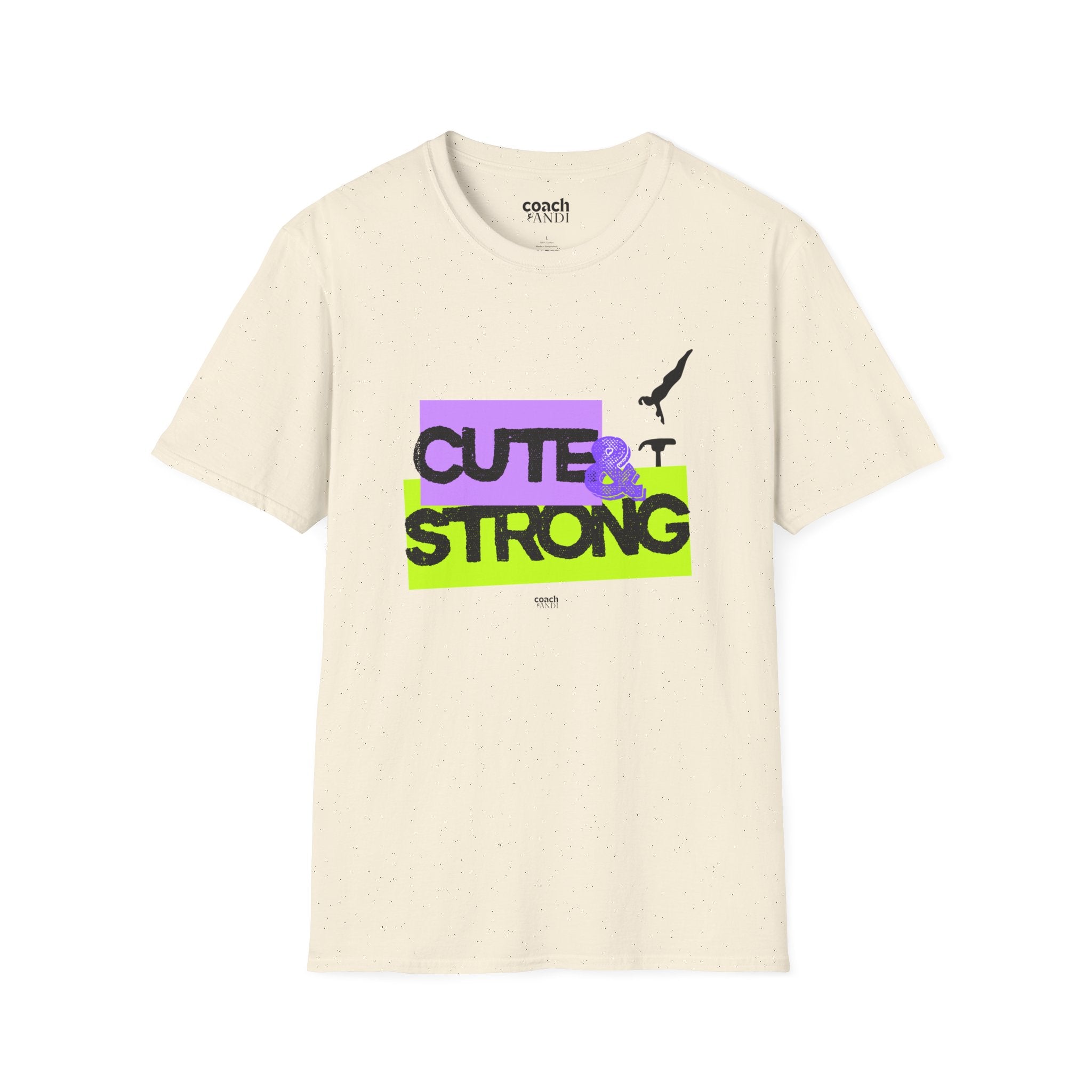Cut & Strong Tshirt - Lavender/Lime (Adult)