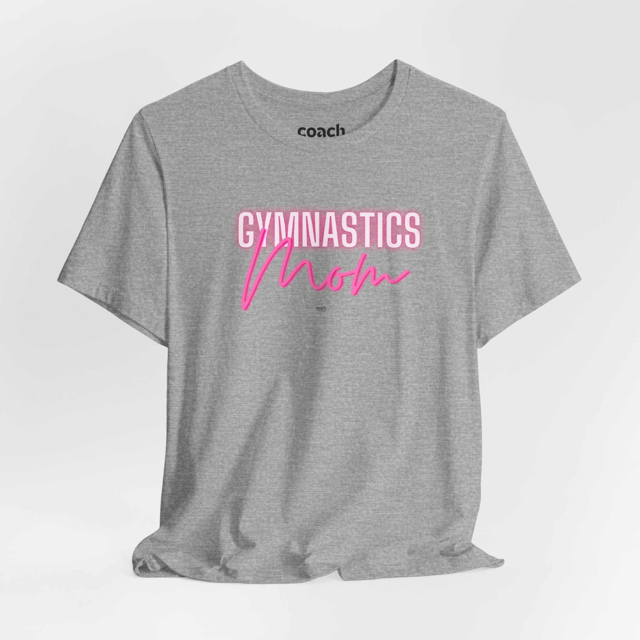 Glow Gym Mom Tshirt - Pink (Adult)