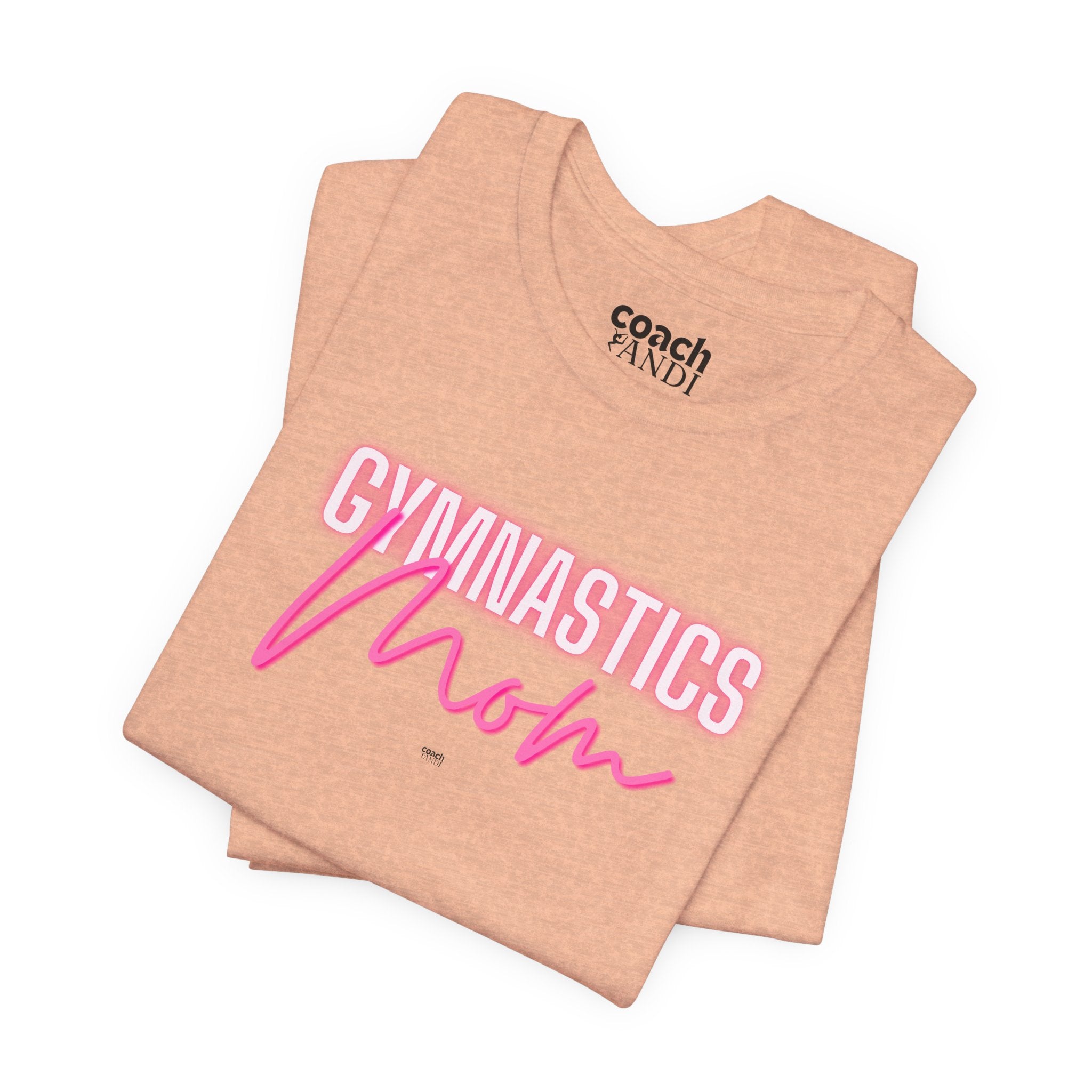 Glow Gym Mom Tshirt - Pink (Adult)