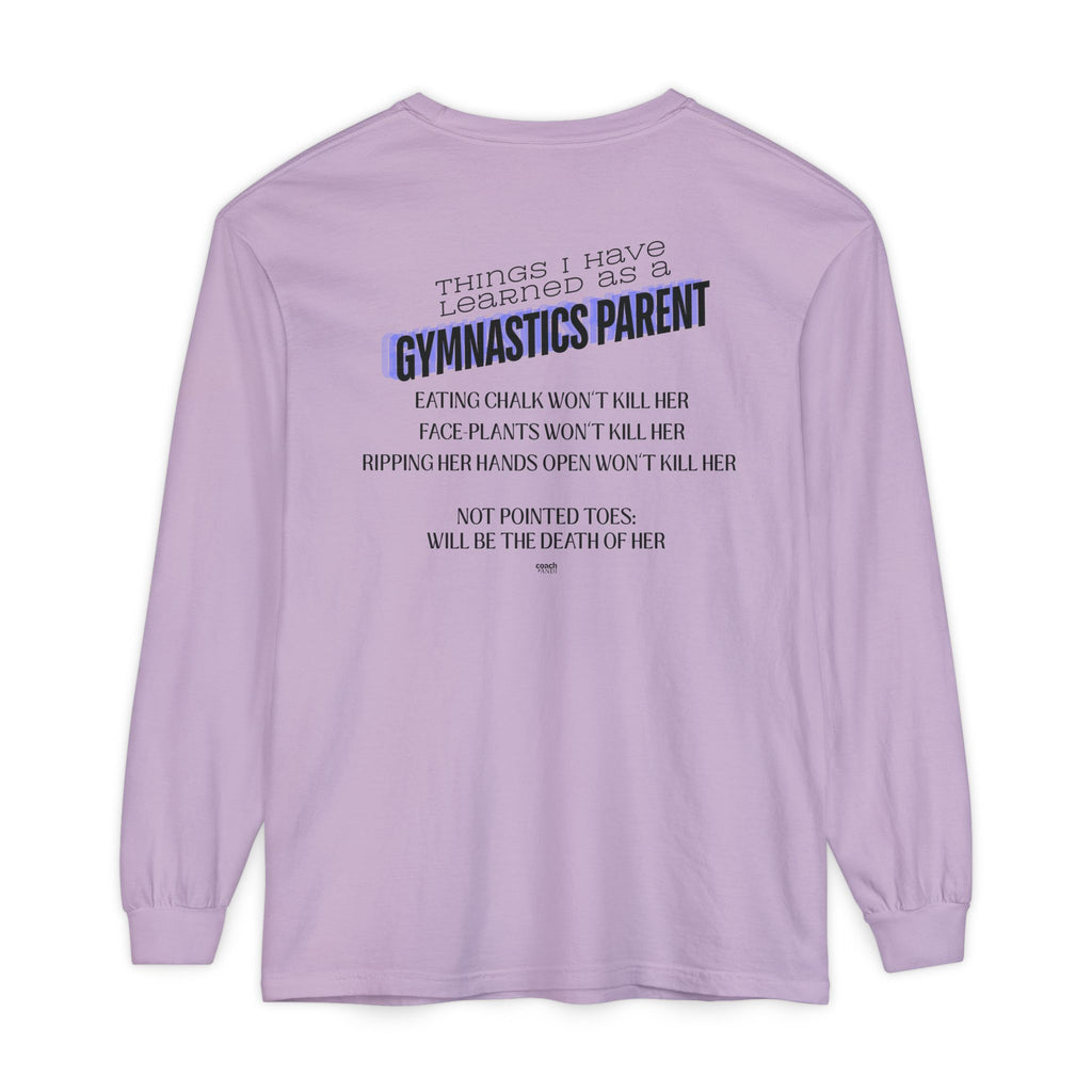 Things I learned as a Parent Long Sleeve Shirt - Blue (Adult)