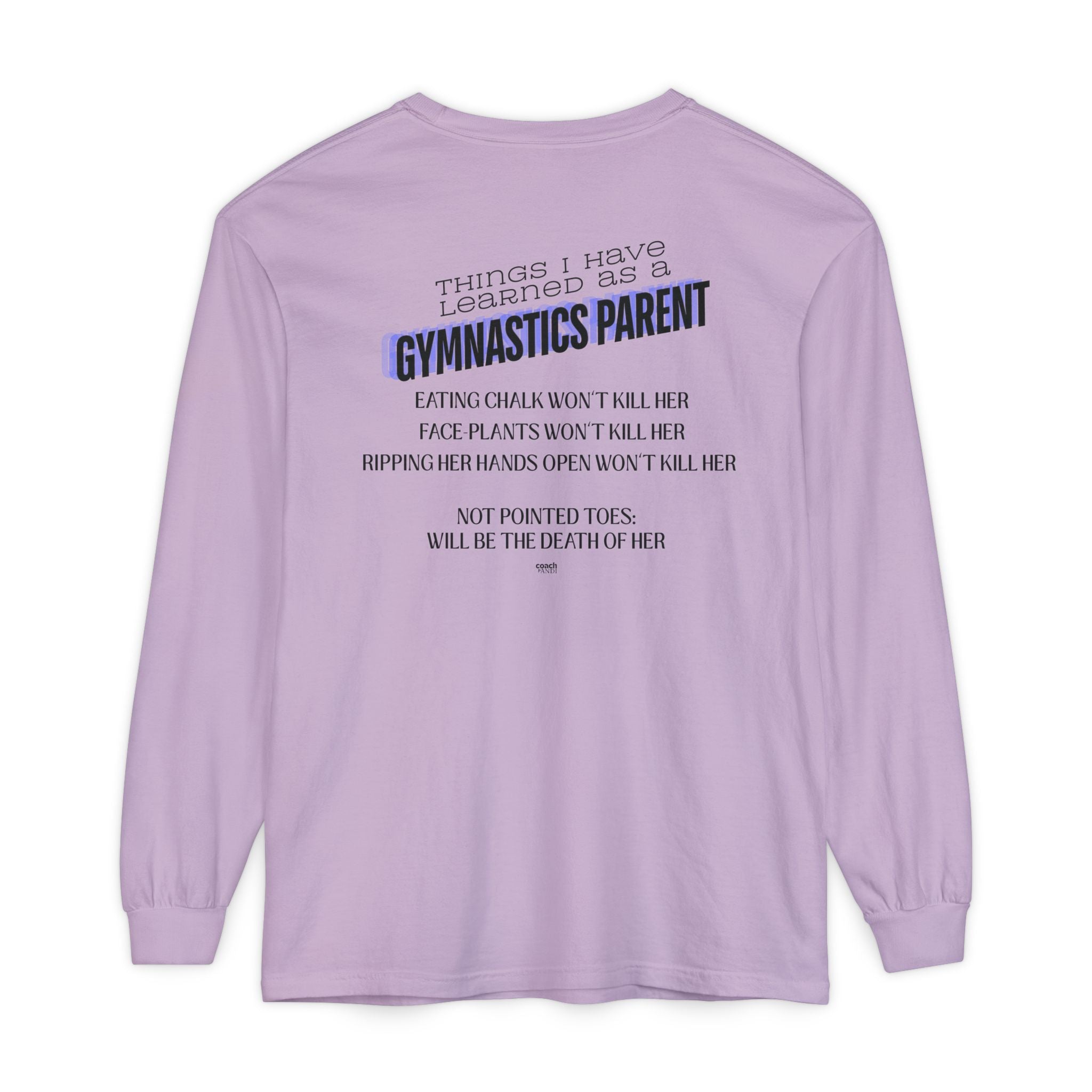Things I learned as a Parent Long Sleeve Shirt - Blue (Adult)