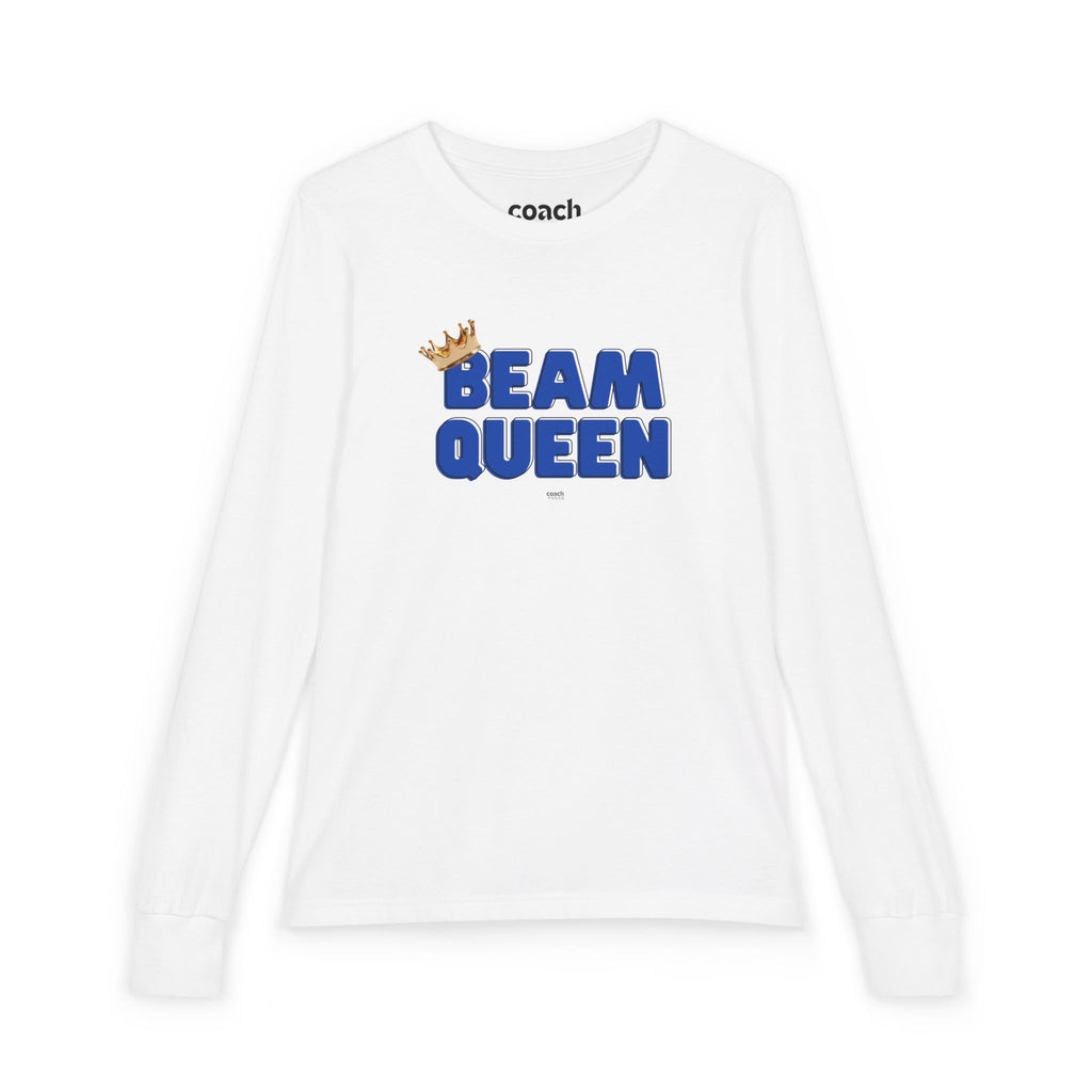 Beam Queen Long Sleeve Shirt - Blue/Black (Youth)