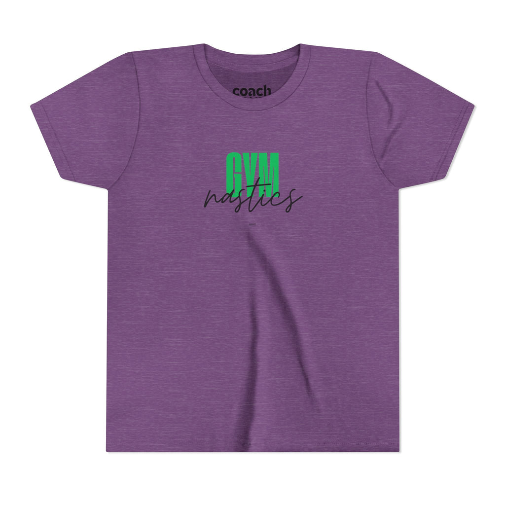 GYMnastics Short Sleeve Tee - Green (Youth)