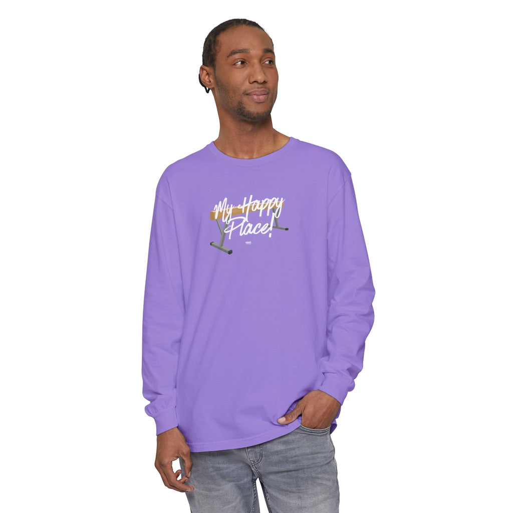 My Happy Place Beam Long Sleeve Shirt (Adult)