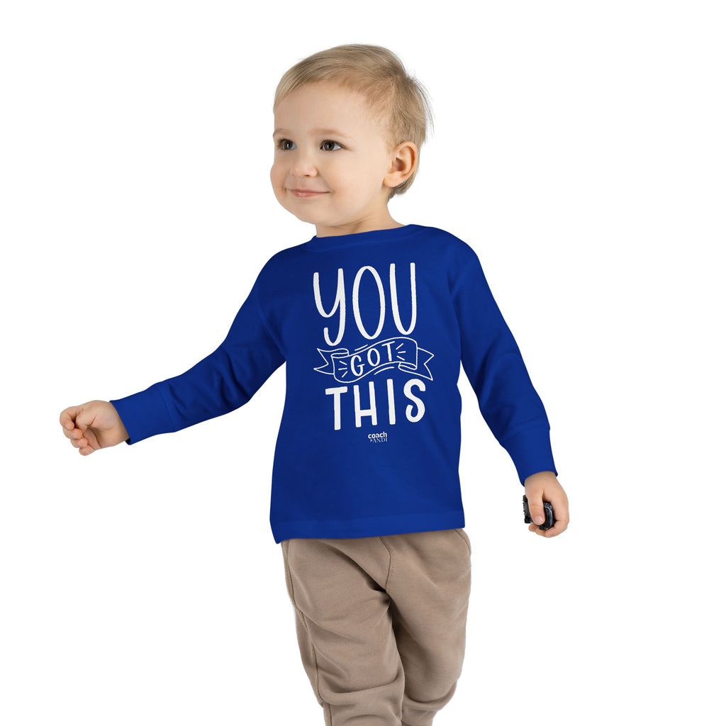 Tiny Supporter (Toddler Long Sleeve Tee)