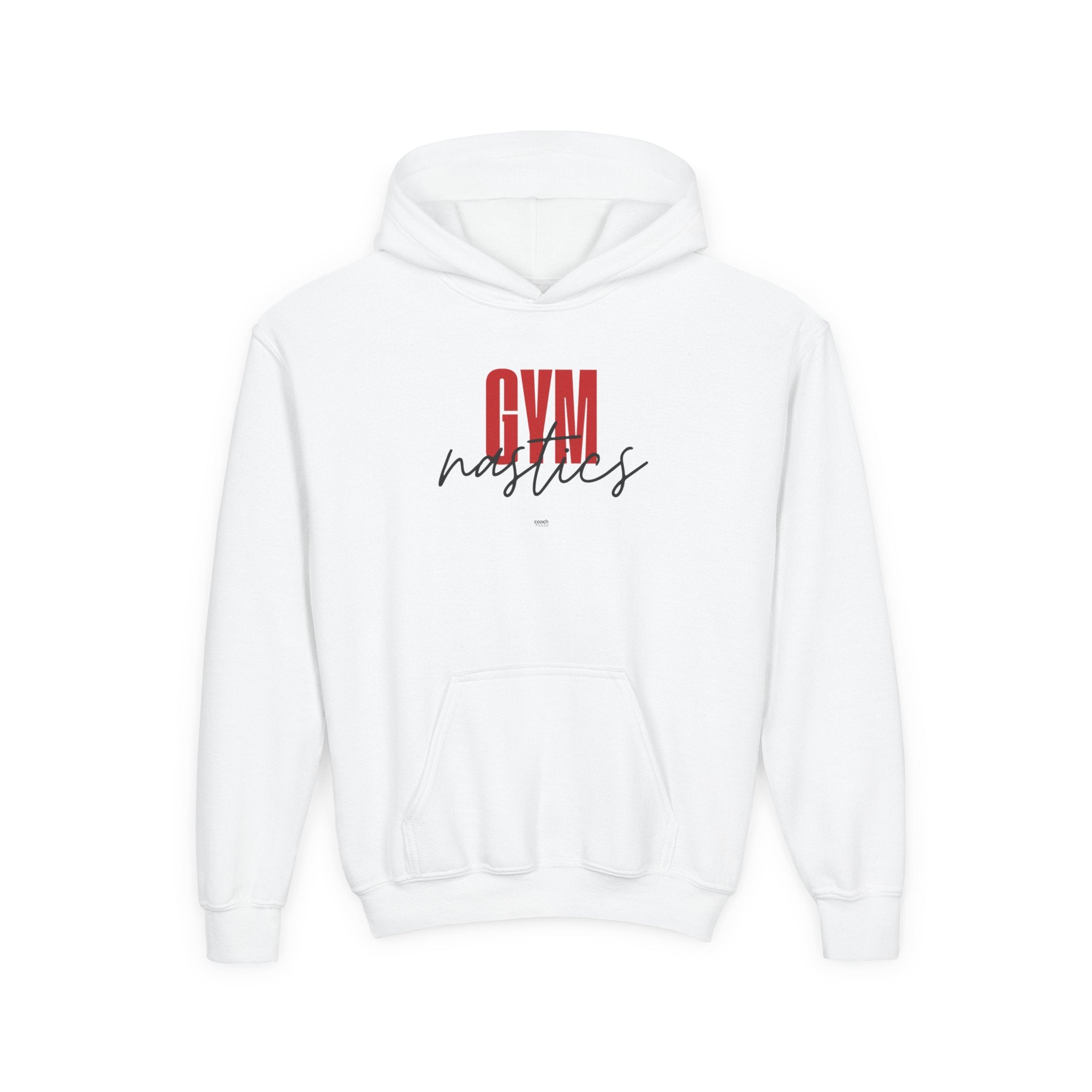 GYMnastics Hoodie - Red (Youth)