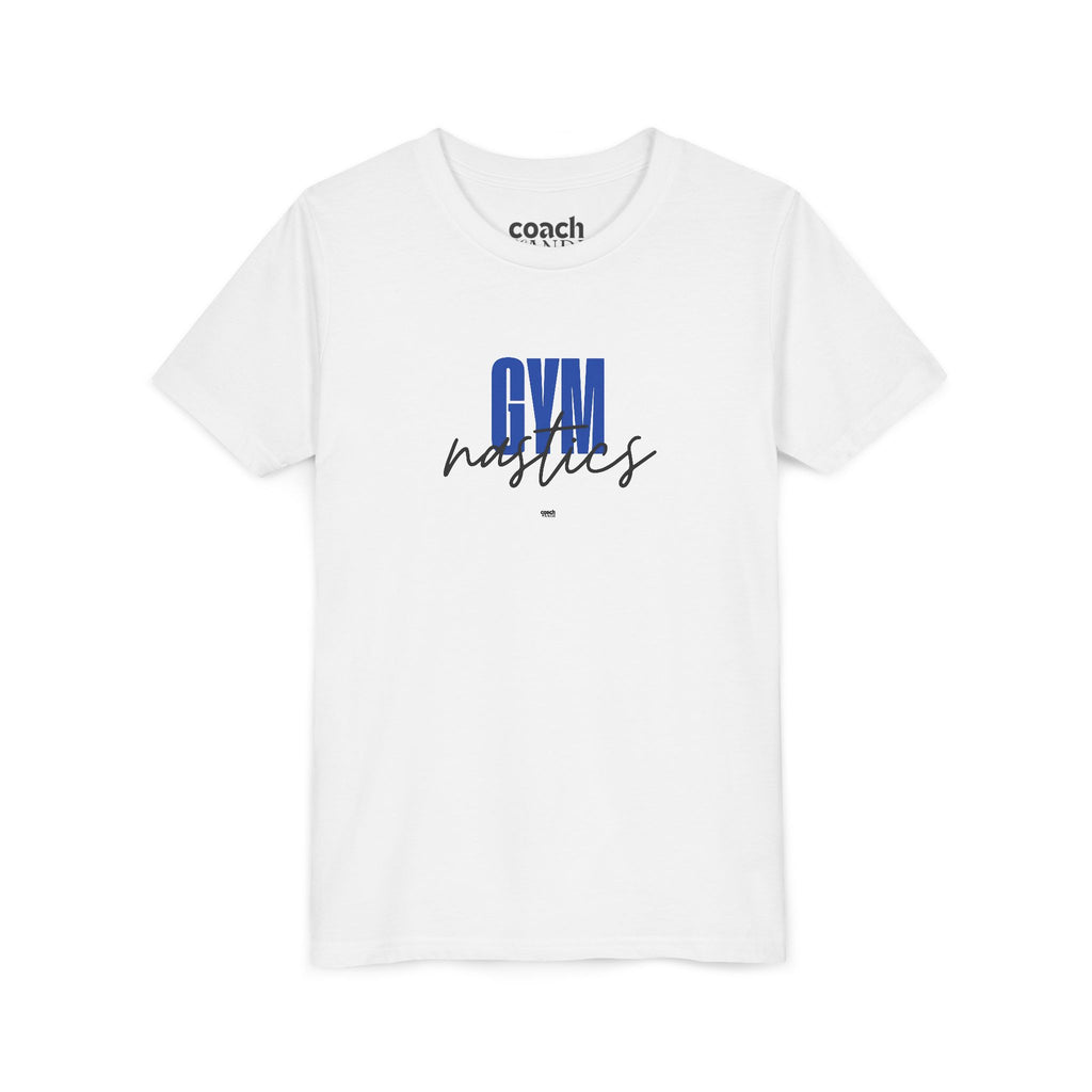 GYMnastics Short Sleeve Tee - Blue (Youth)