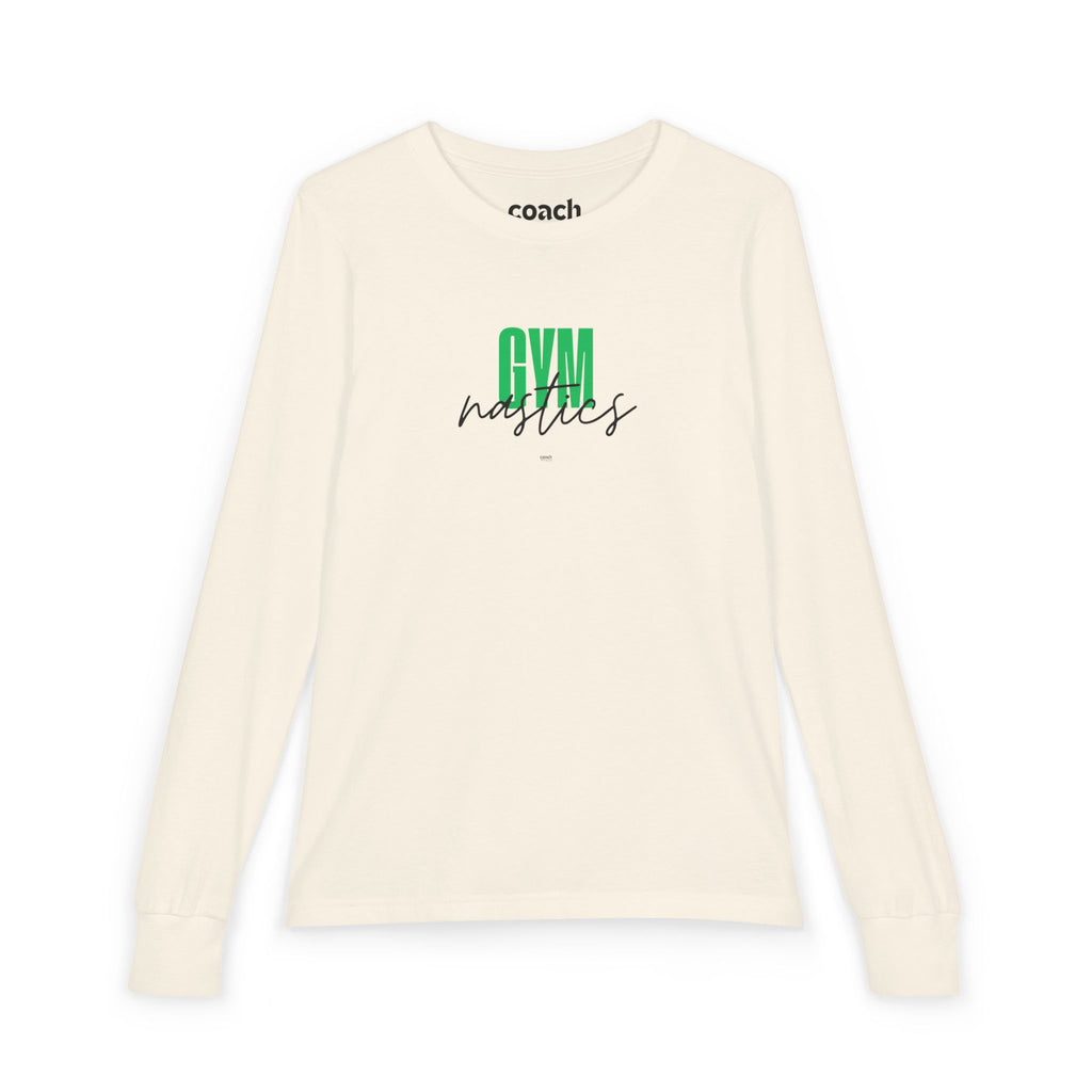 GYMnastics Long Sleeve Shirt - Green (Youth)