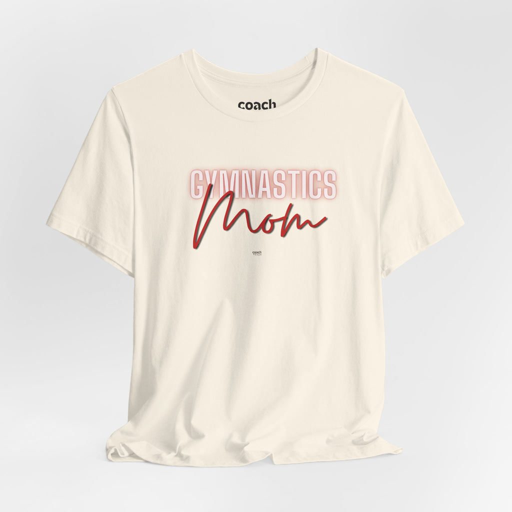 Glow Gym Mom Tshirt - Red (Adult)