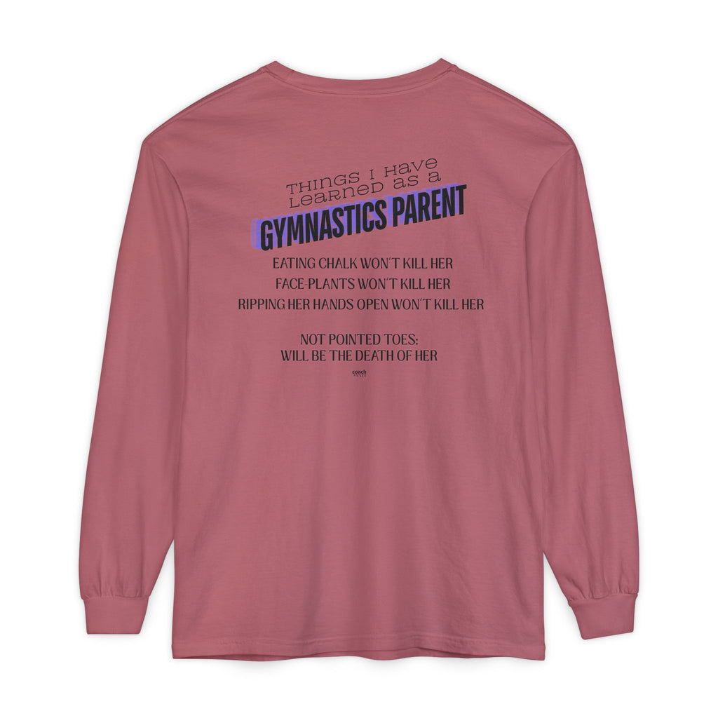 Things I learned as a Parent Long Sleeve Shirt - Blue (Adult)