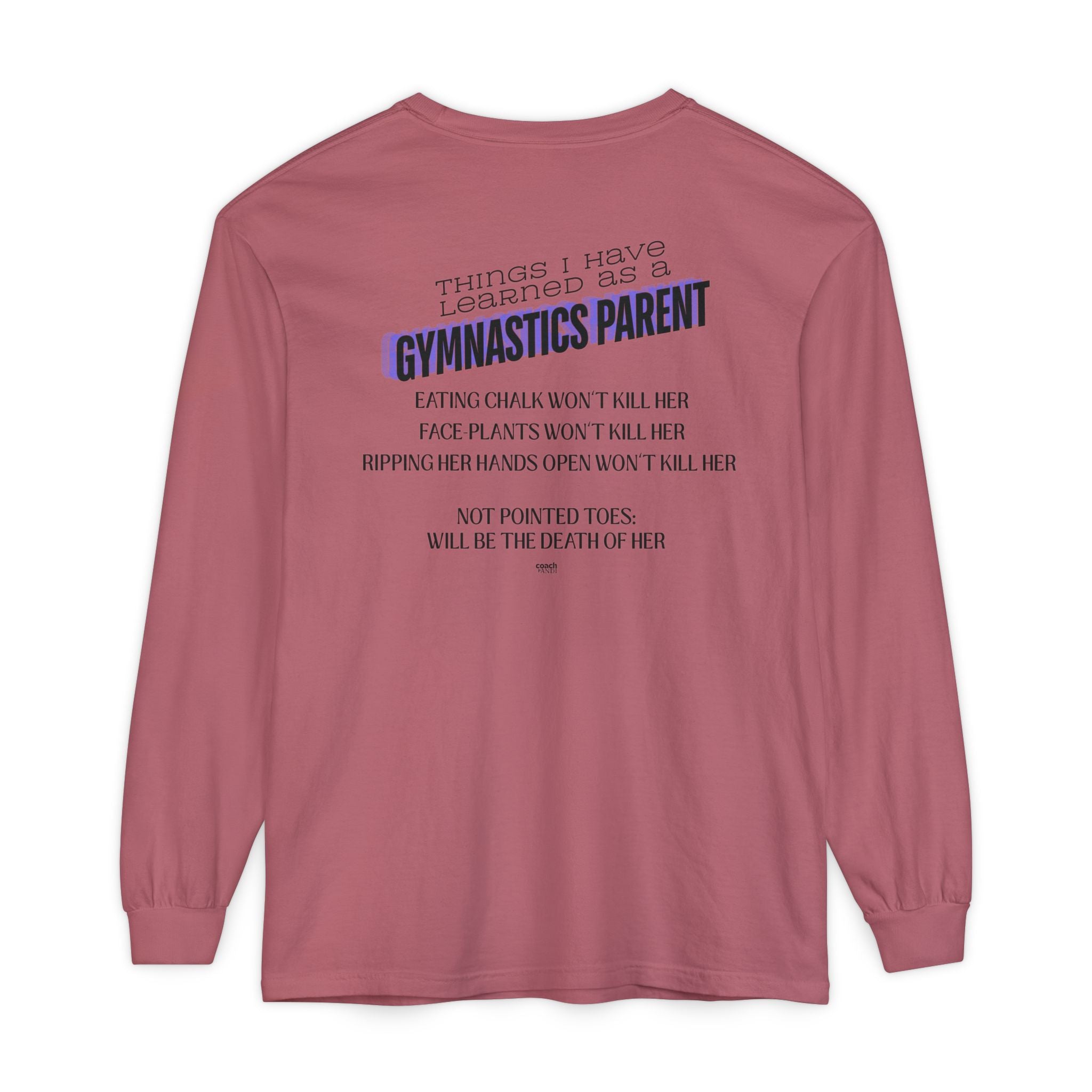 Things I learned as a Parent Long Sleeve Shirt - Blue (Adult)