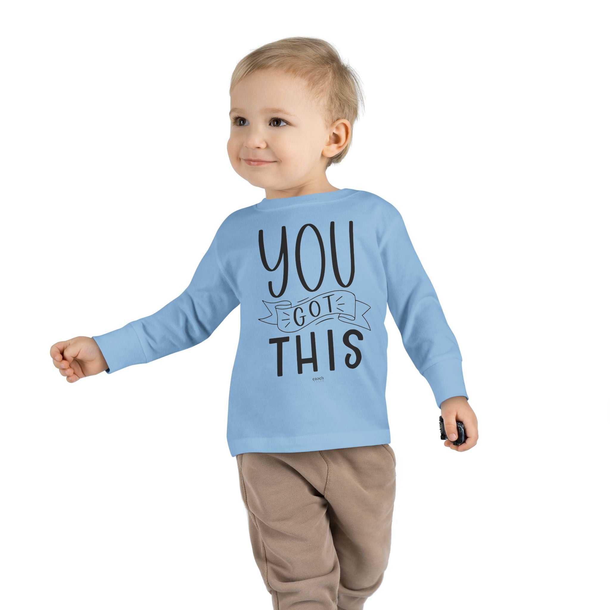 Tiny Supporter (Toddler Long Sleeve Tee)