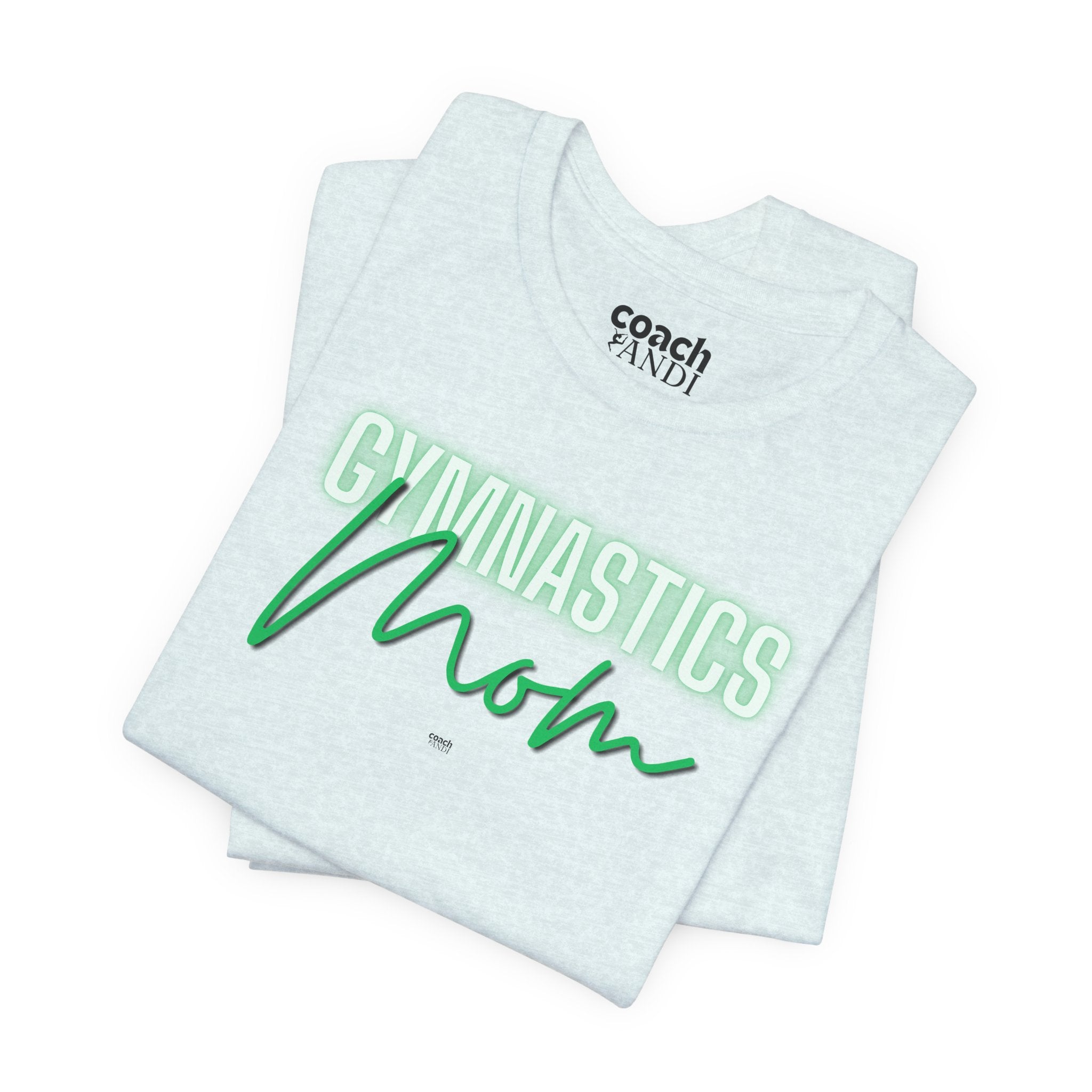 Glow Gym Mom Tshirt - Green (Adult)