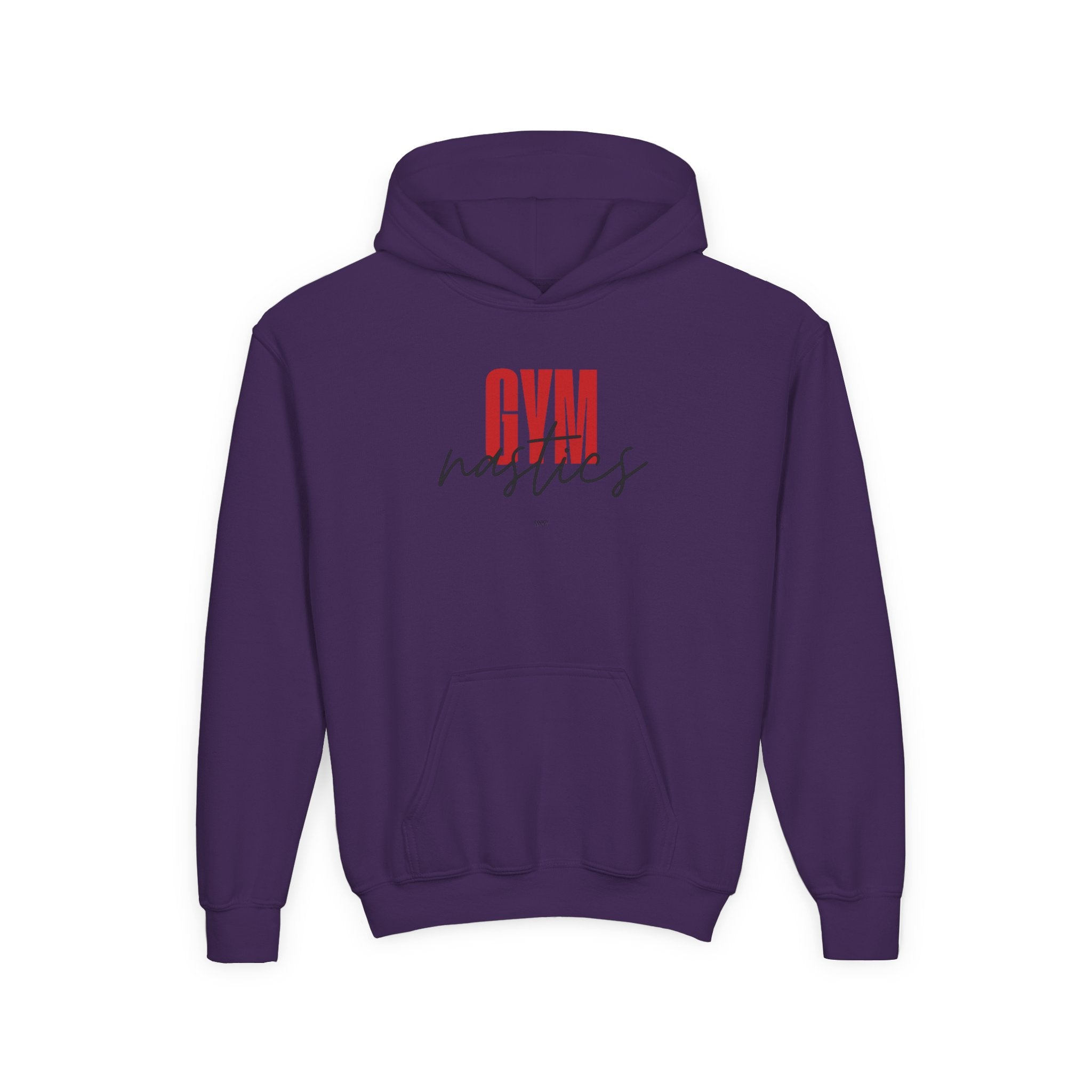 GYMnastics Hoodie - Red (Youth)