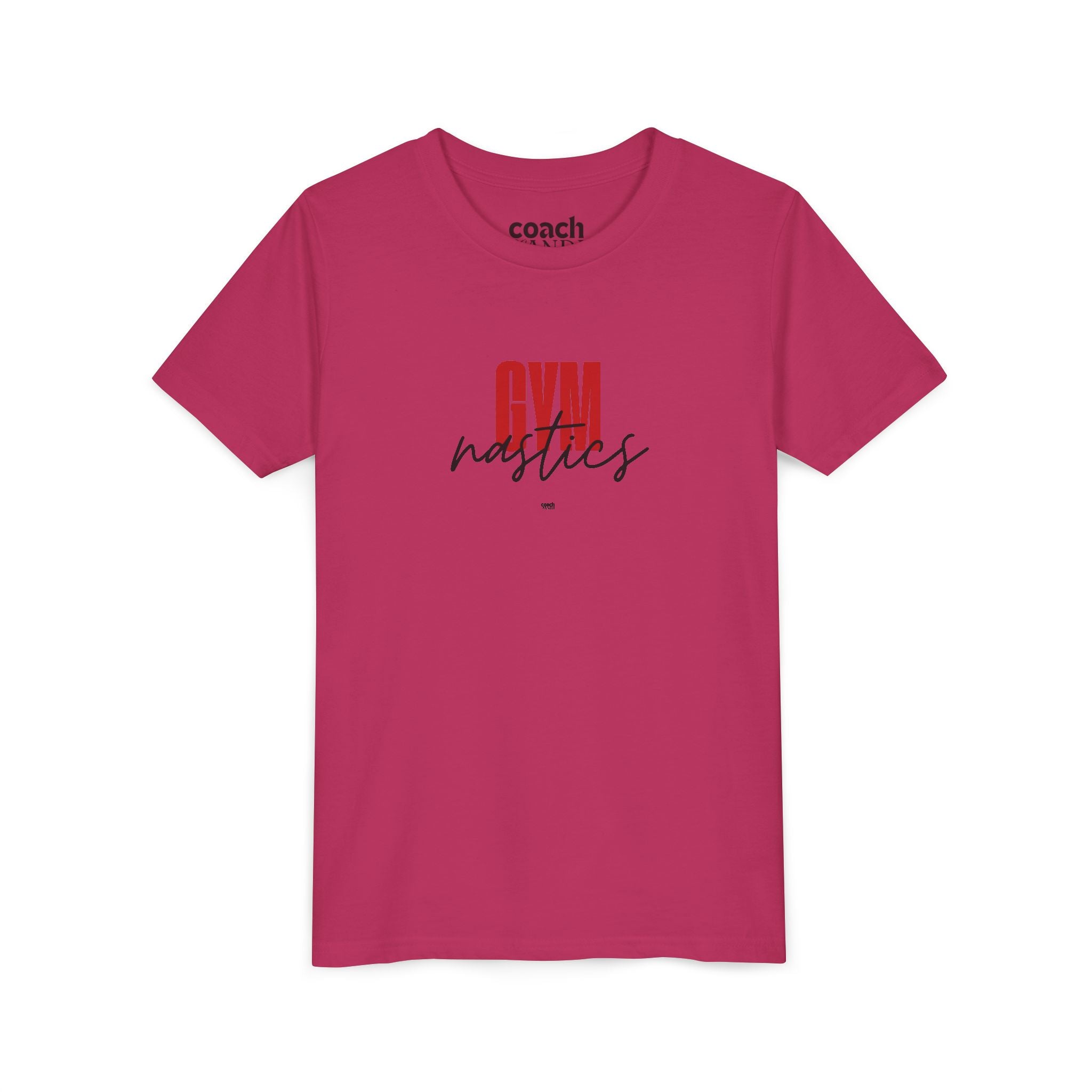 GYMnastics Short Sleeve Tee - Red (Youth)