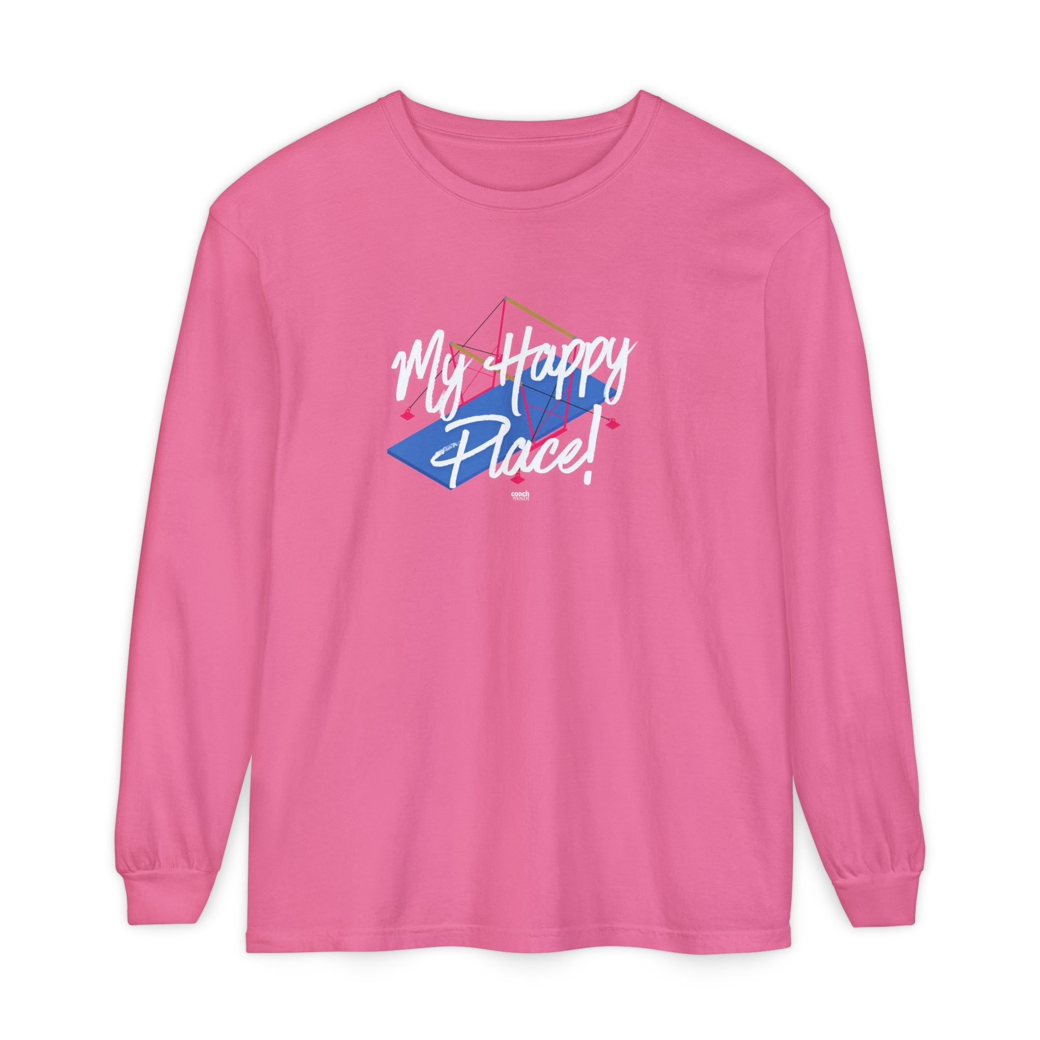 My Happy Place Bars Long Sleeve Shirt (Adult)
