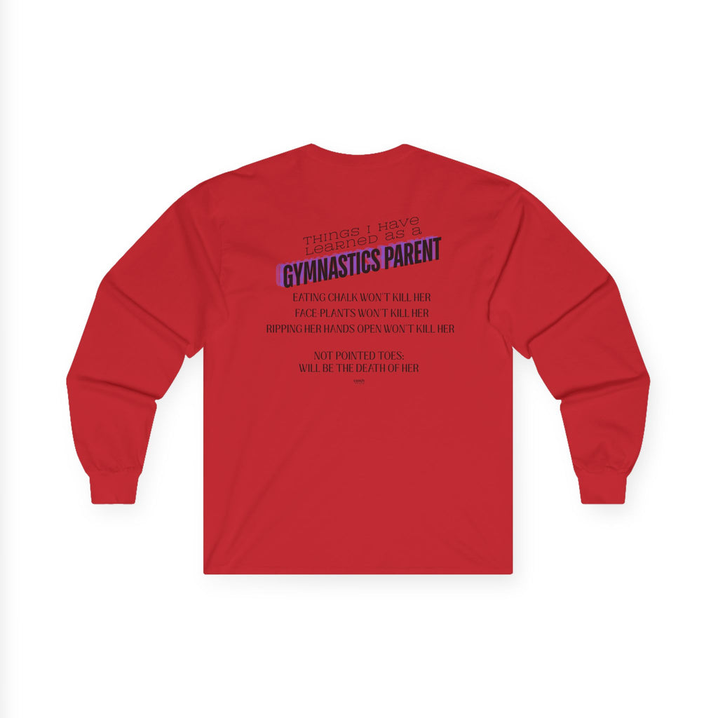 Things I learned as a Parent Long Sleeve Tee - Blue