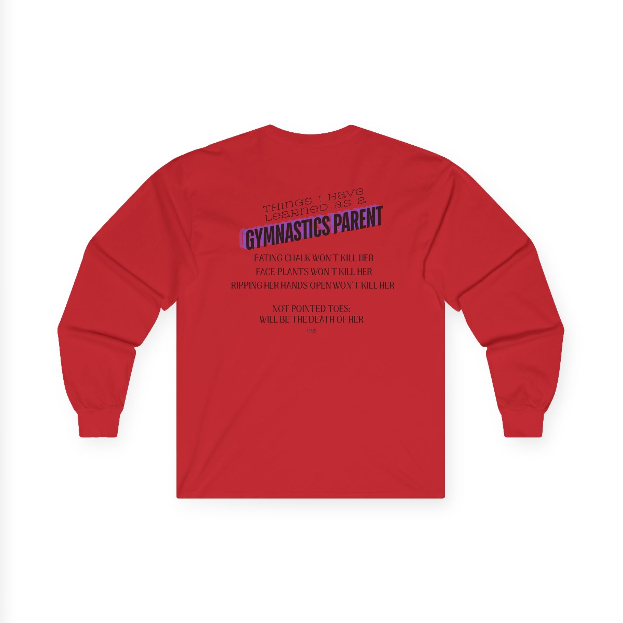Things I learned as a Parent Long Sleeve Tee - Blue