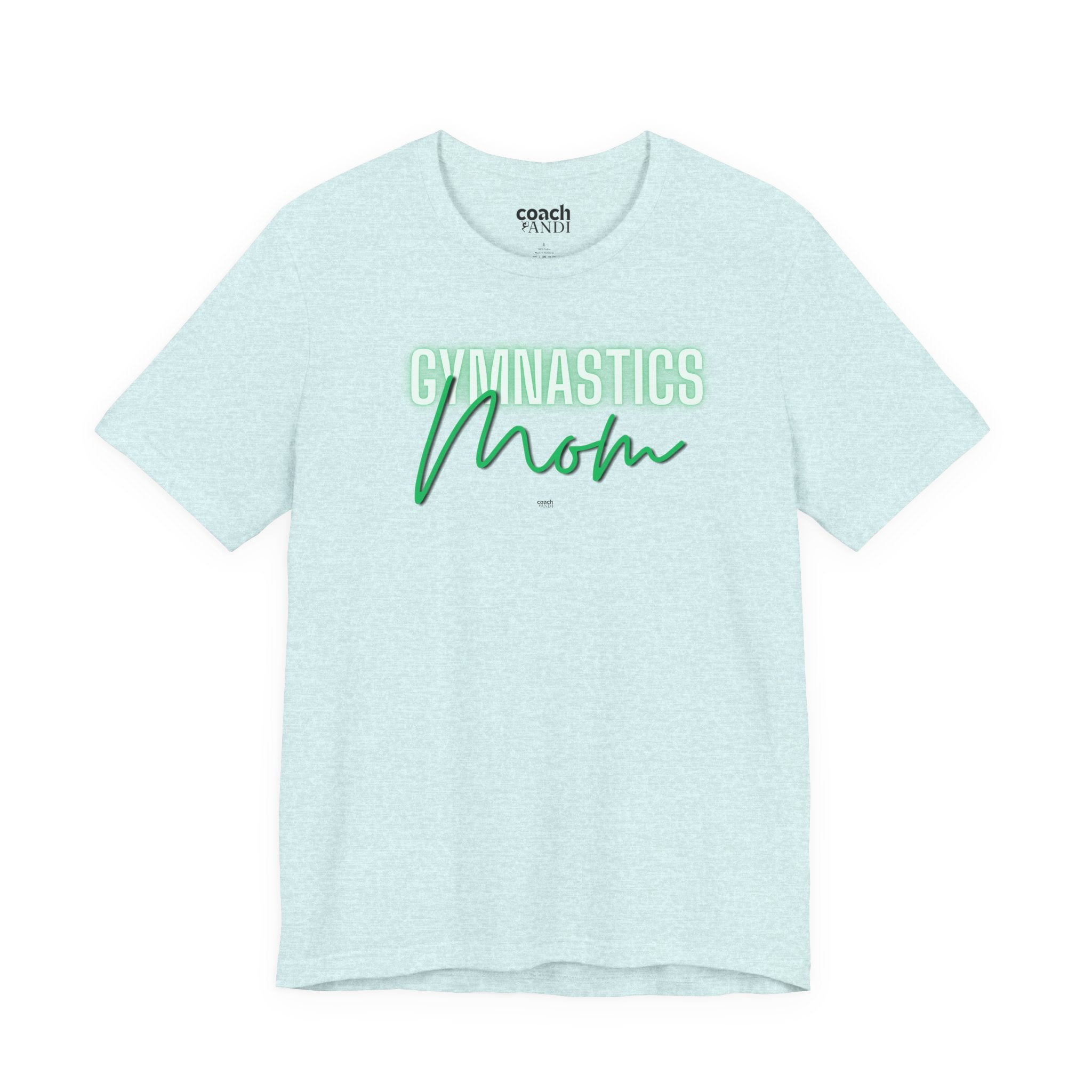 Glow Gym Mom Tshirt - Green (Adult)