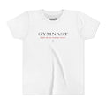 GYMNAST (Bars Beam Floor Vault) Short Sleeve Tee - Red (Youth)