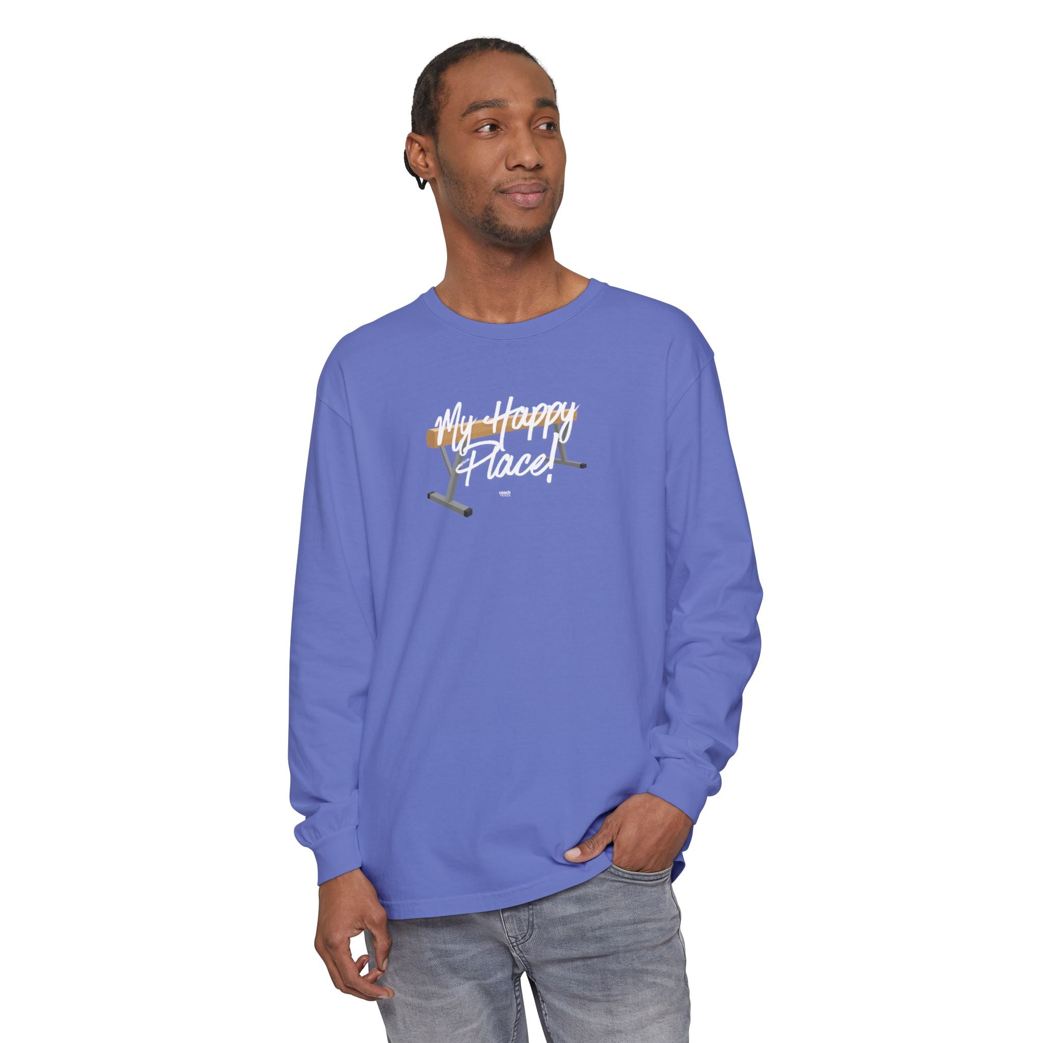 My Happy Place Beam Long Sleeve Shirt (Adult)