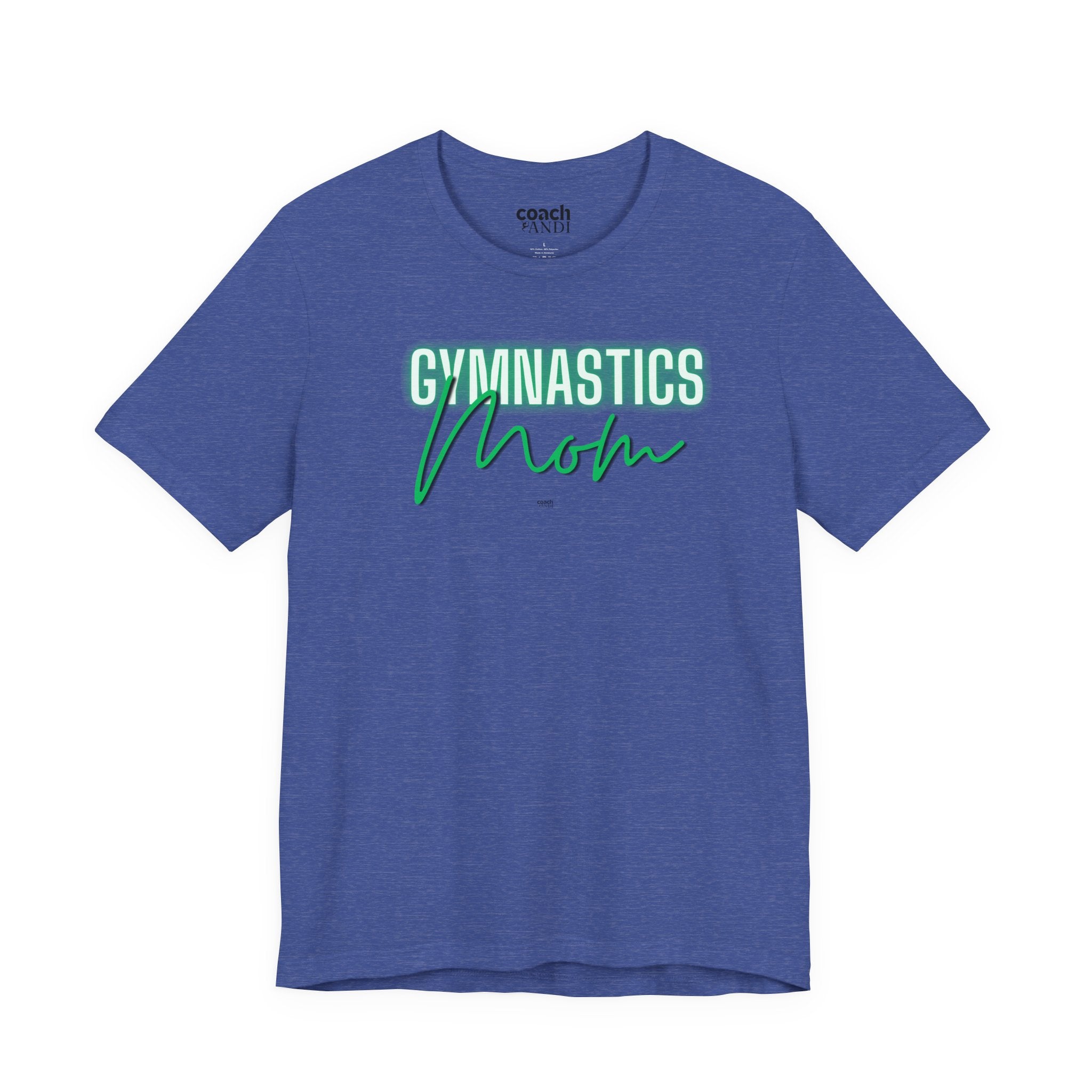 Glow Gym Mom Tshirt - Green (Adult)