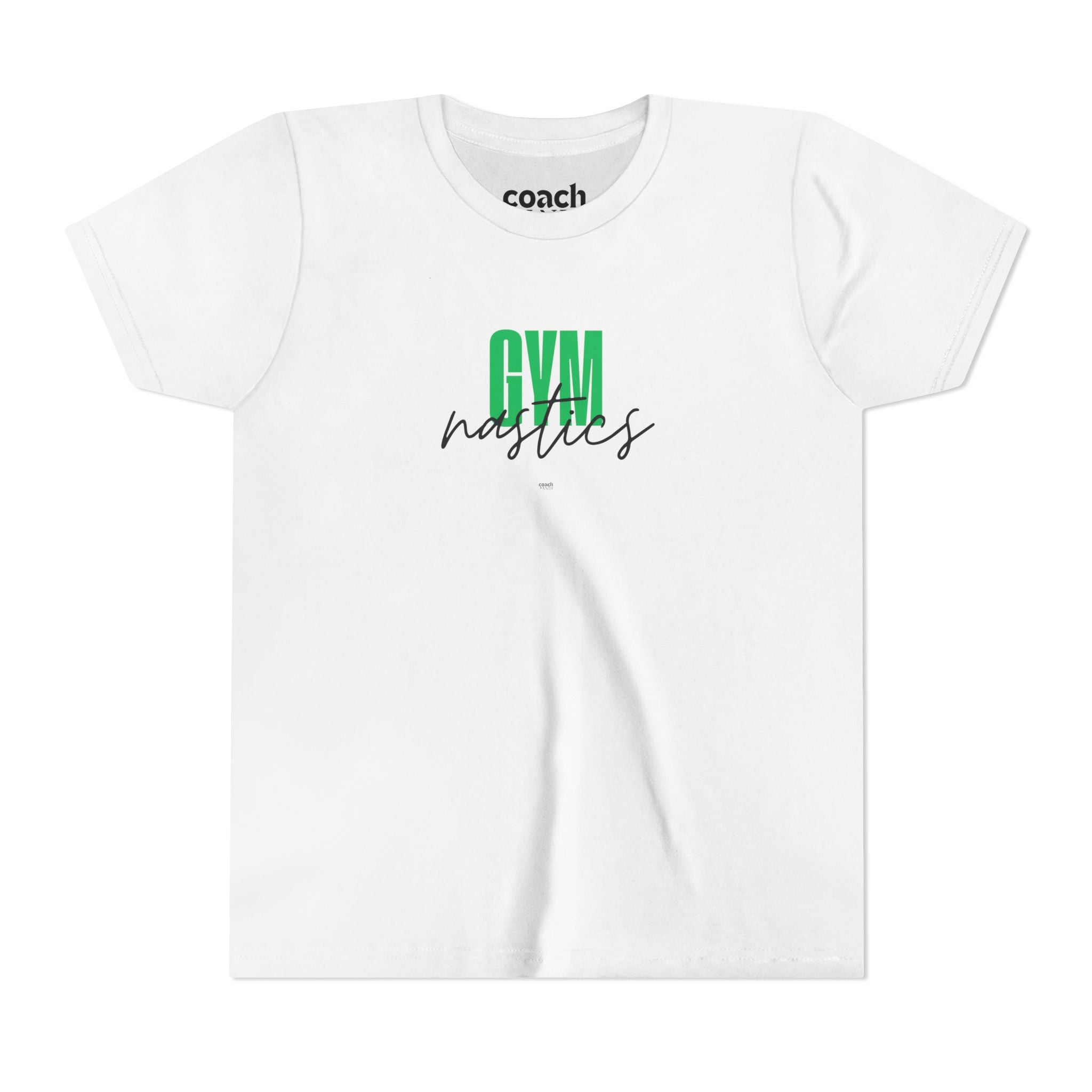 GYMnastics Short Sleeve Tee - Green (Youth)