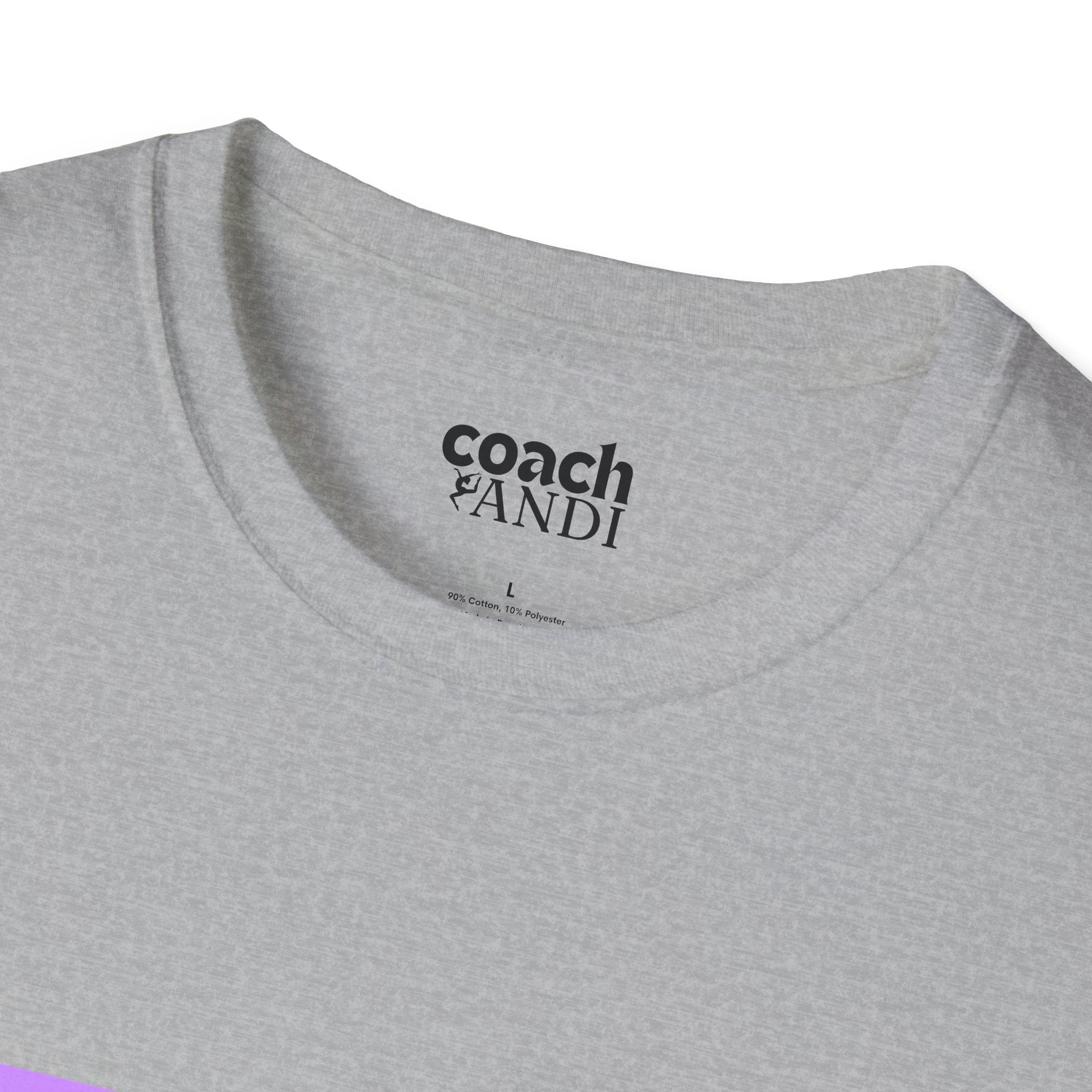 Cut & Strong Tshirt - Lavender/Lime (Adult)