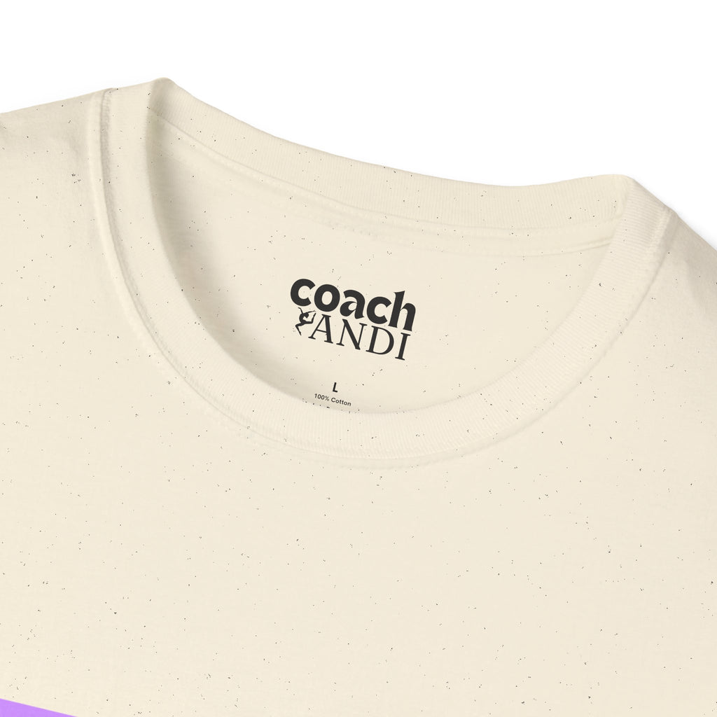 Cut & Strong Tshirt - Lavender/Lime (Adult)