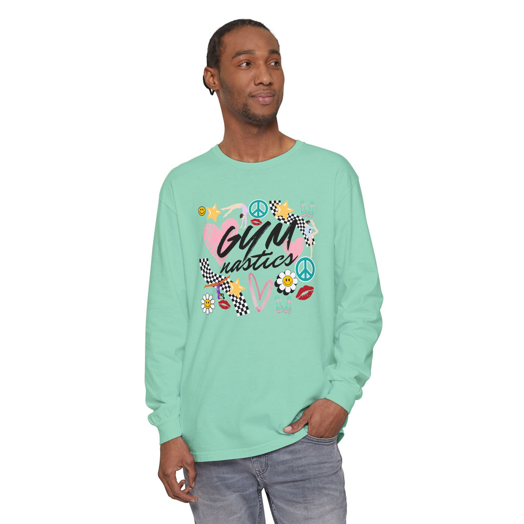 90s Graphic Long Sleeve Shirt - (Adult )